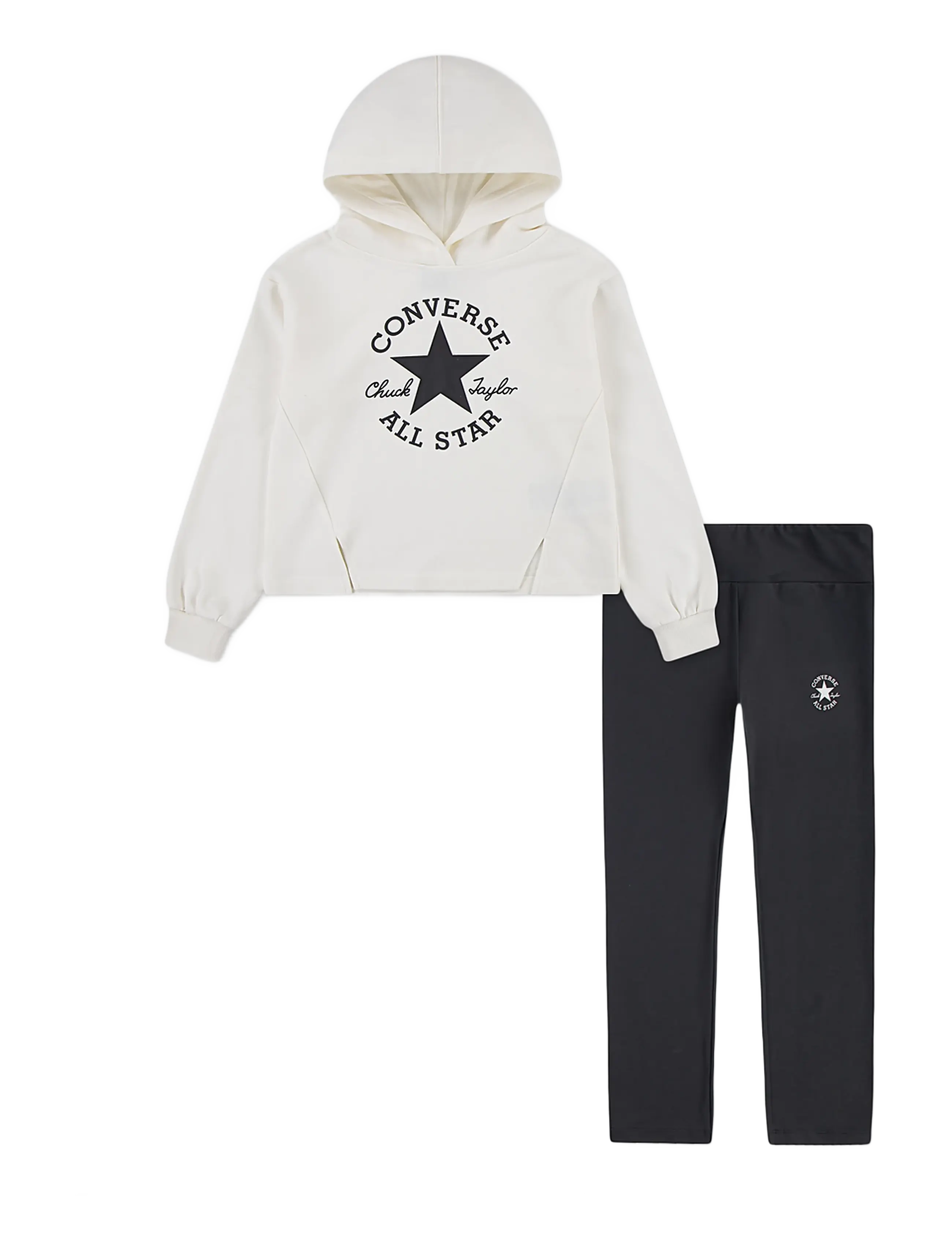 Converse GG-LEGGING SET - Sportanzüge - DARK MATTER / cream