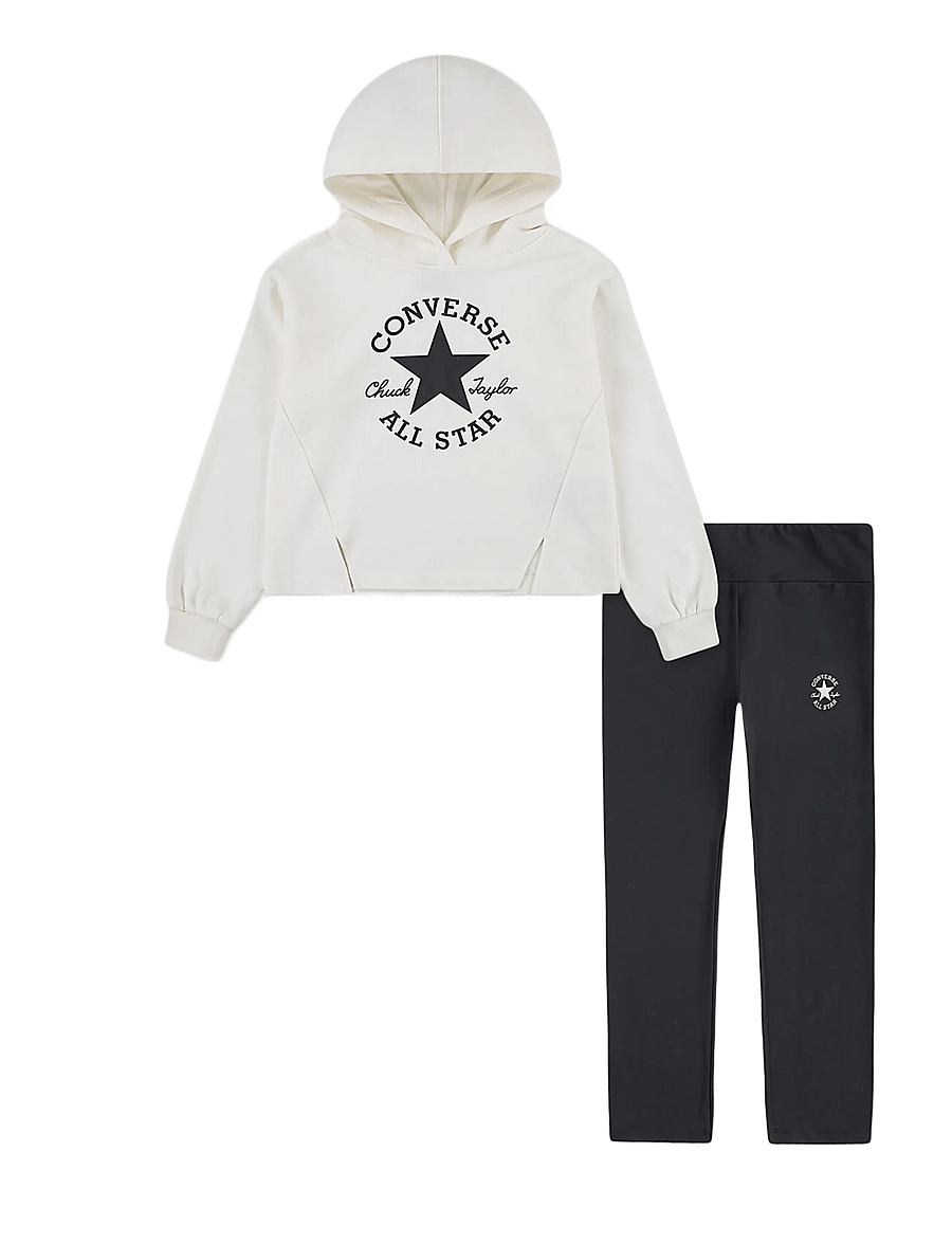Converse - GG-LEGGING SET - trainingsanzug - dark matter - 0