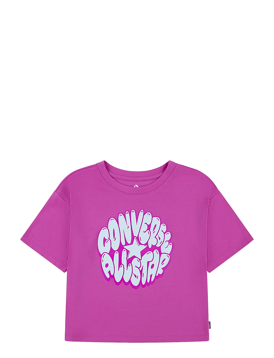 Converse - CNVG BUBBLE GRAPHIC BOXY TEE - sporta topi - purple - 1