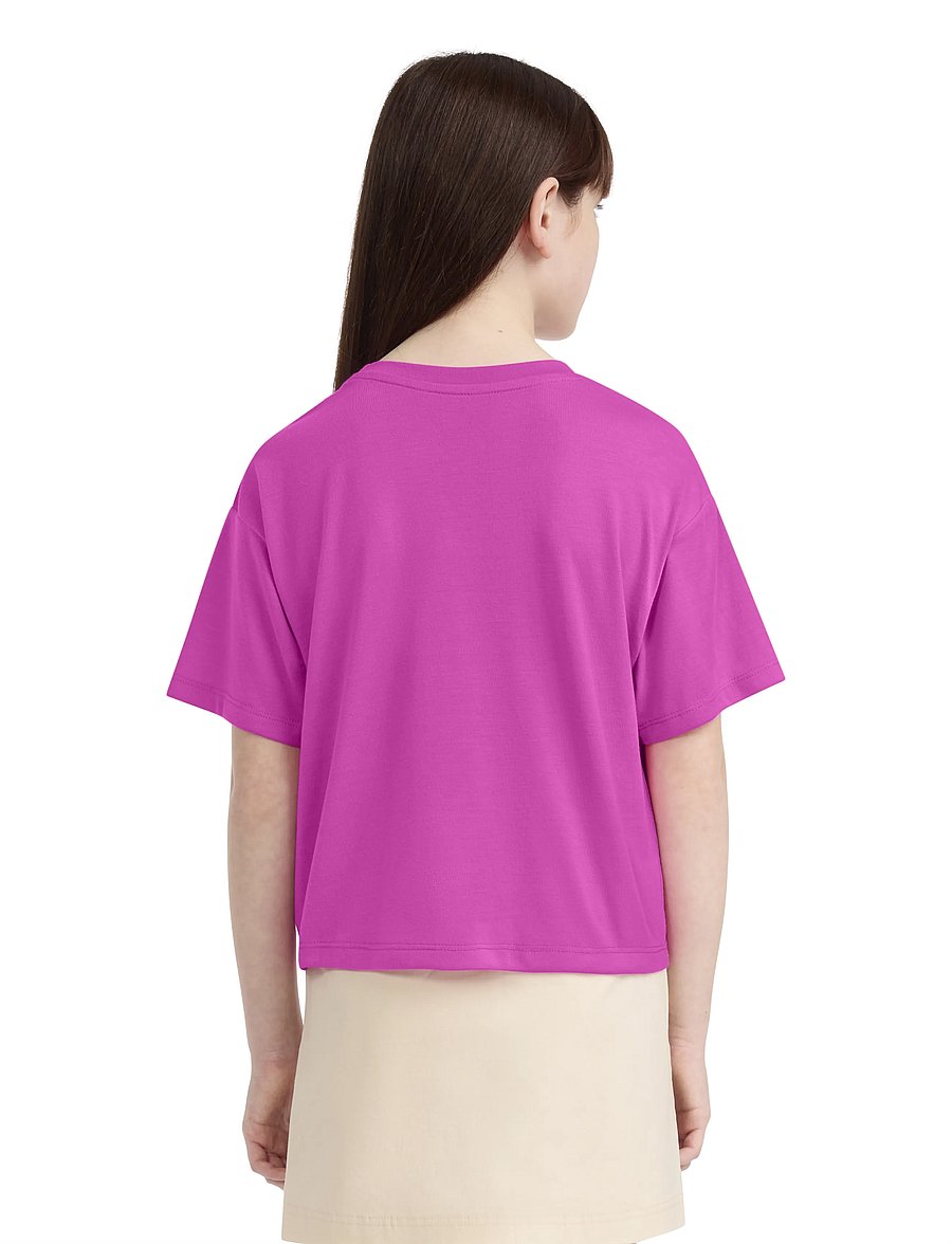 Converse - CNVG BUBBLE GRAPHIC BOXY TEE - sporta topi - purple - 3