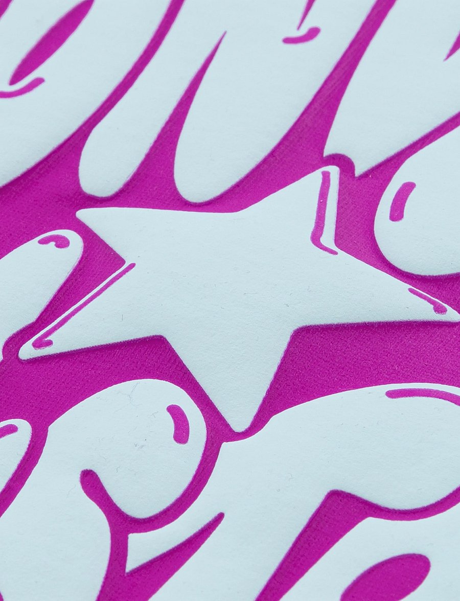 Converse - CNVG BUBBLE GRAPHIC BOXY TEE - sporta topi - purple - 5