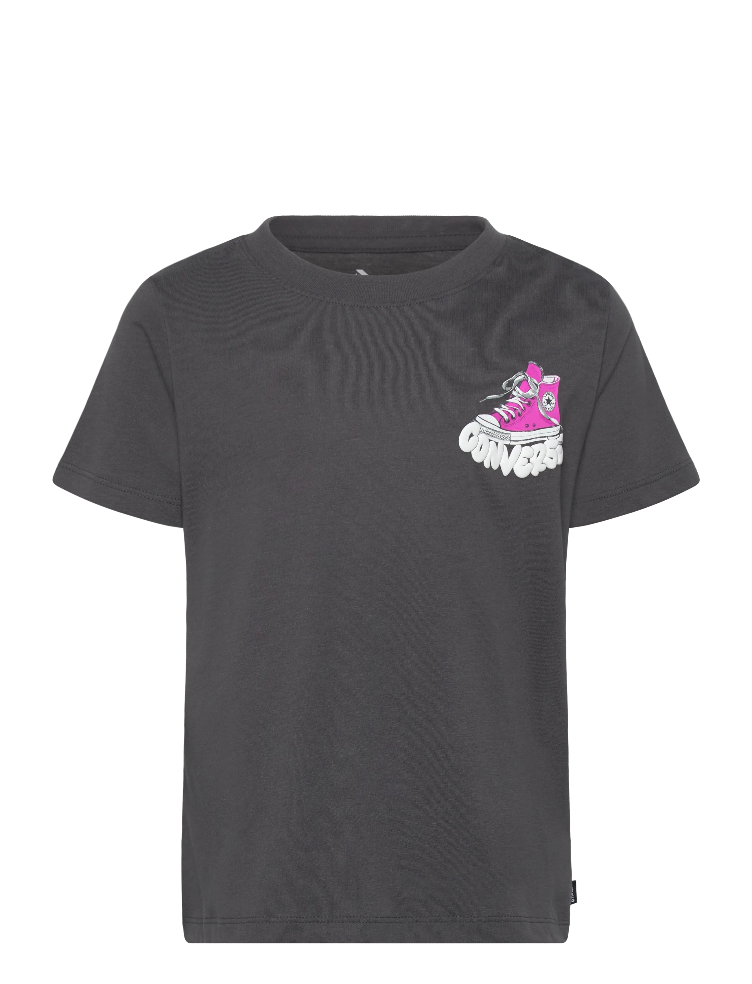 Converse CNVG BUBBLE SNEAKER GFX TEE - Toppe og t-shirts - BLACK / black