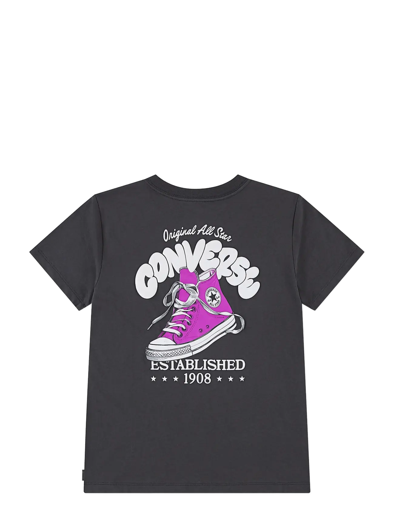 Converse - CNVG BUBBLE SNEAKER GFX TEE - kurzärmelig - black - 1