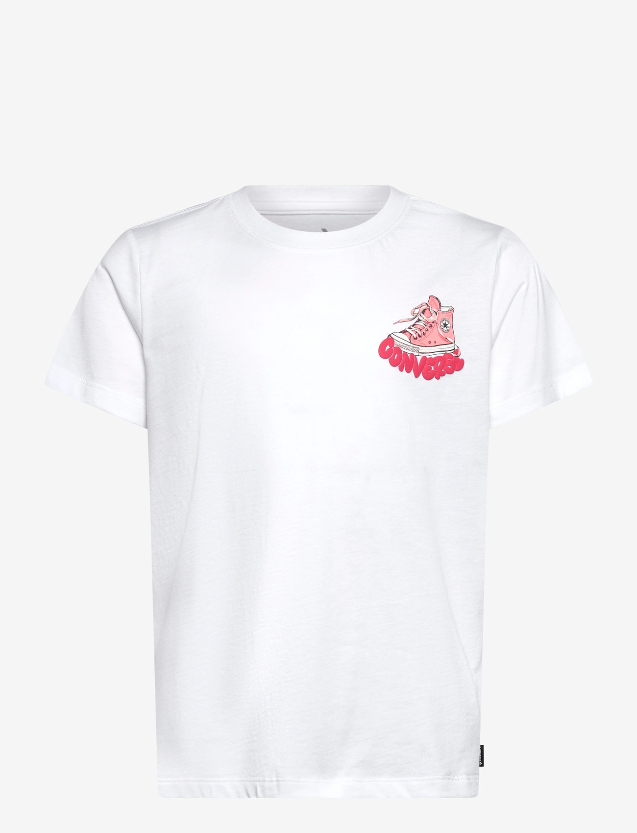 Converse - CNVG BUBBLE SNEAKER GFX TEE - kortærmede t-shirts - white - 0