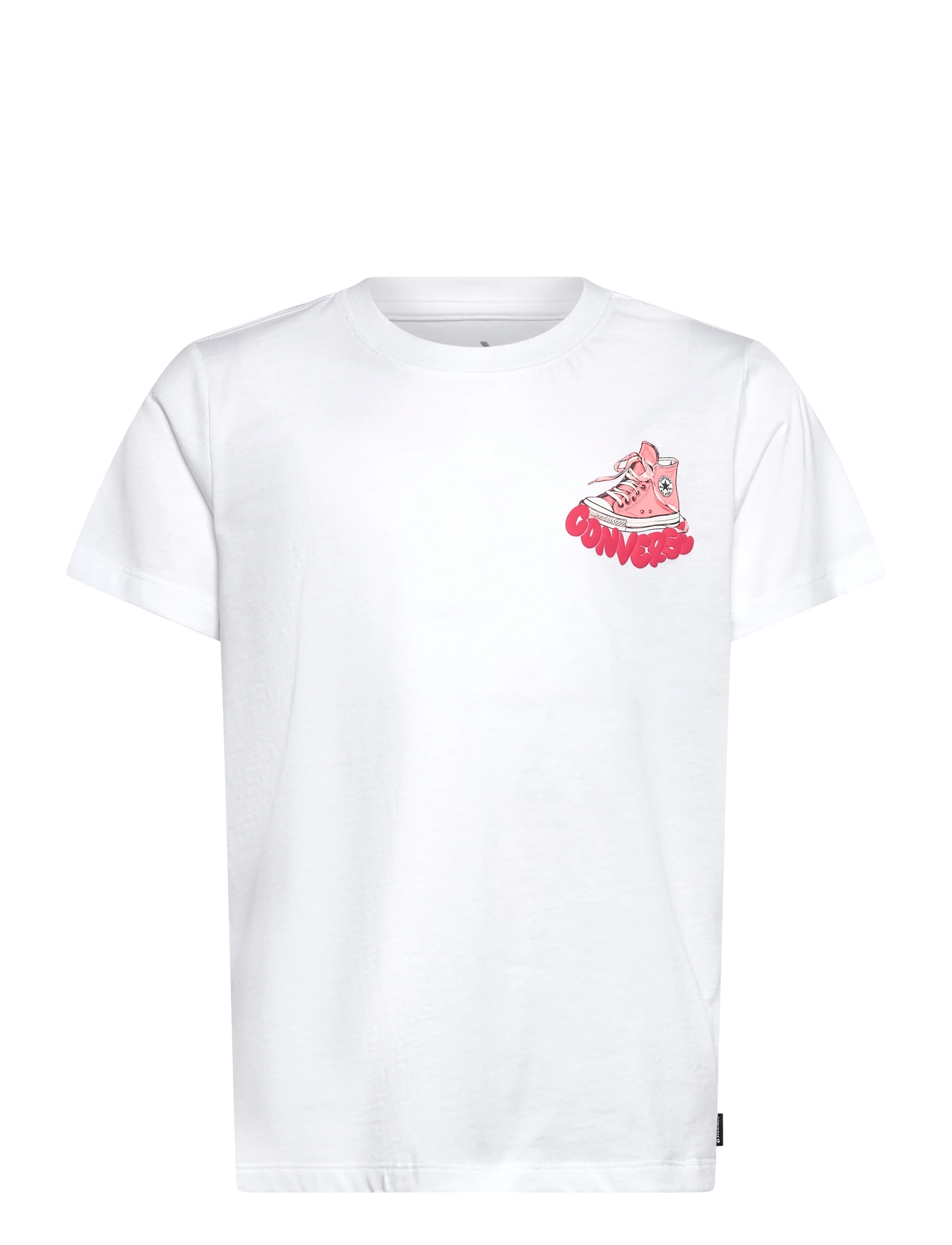 Converse CNVG BUBBLE SNEAKER GFX TEE - Topit ja T-paidat - WHITE / white