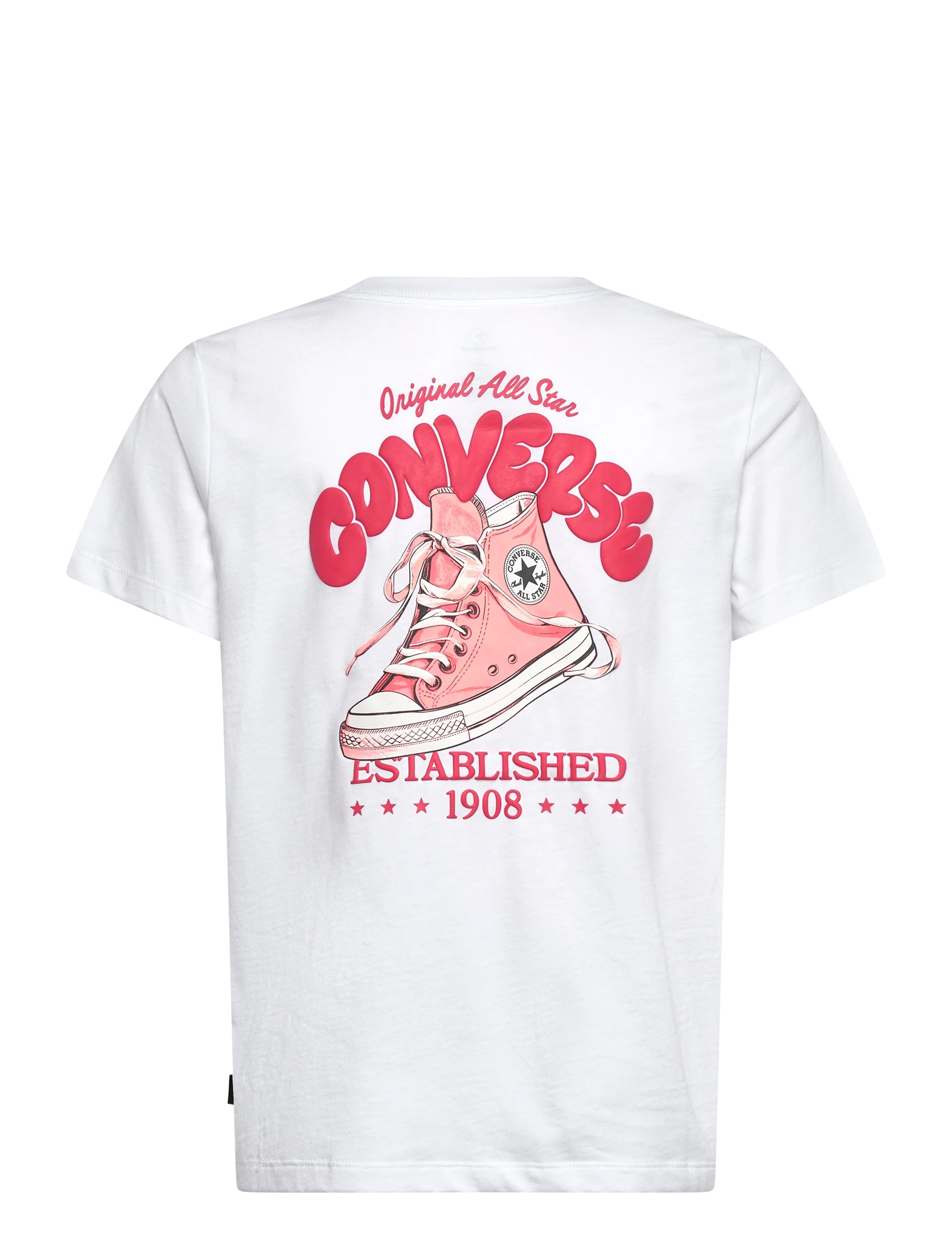 Converse - CNVG BUBBLE SNEAKER GFX TEE - kurzärmelig - white - 1