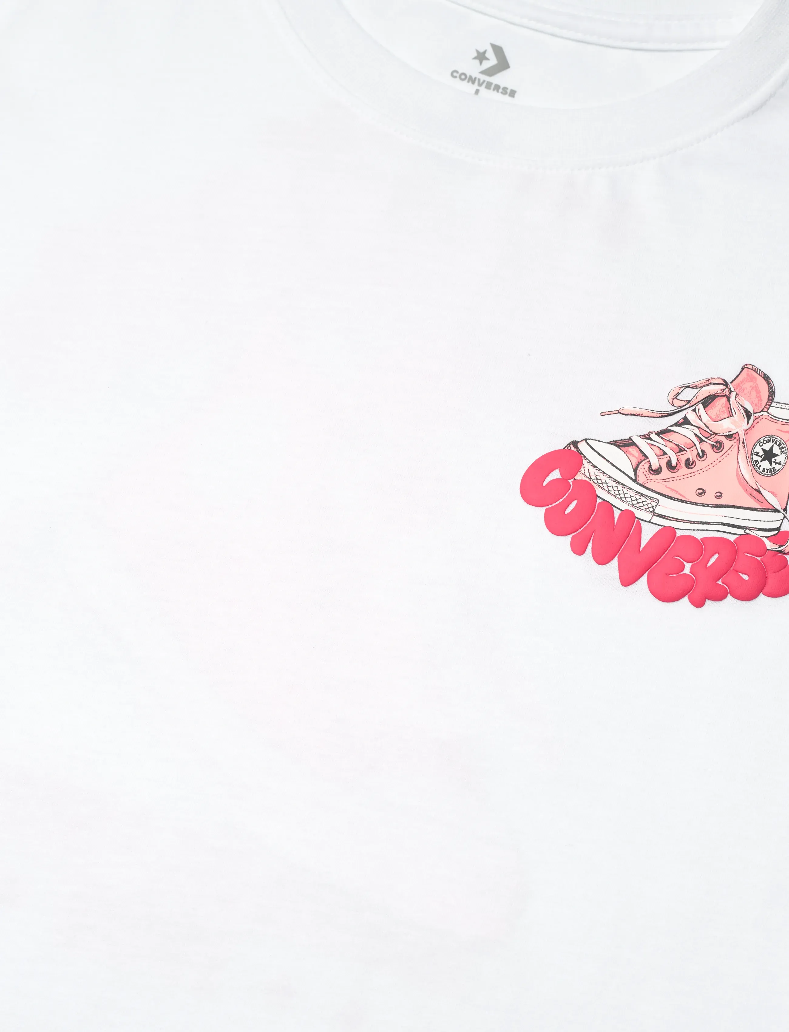 Converse - CNVG BUBBLE SNEAKER GFX TEE - kurzärmelig - white - 2