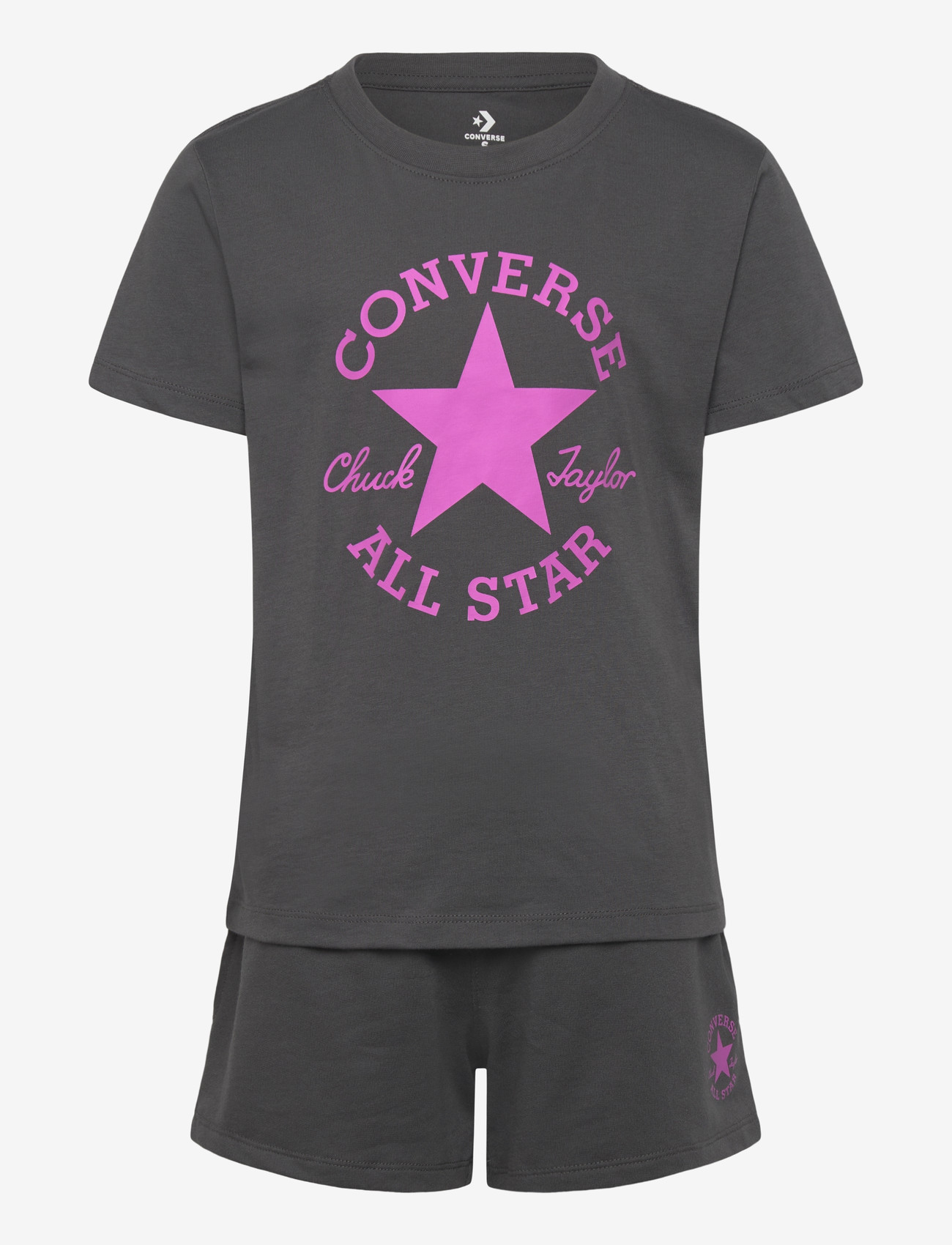 Converse - CNVG DCTP CLASSIC TEE & SHORT - matchende sæt - purple - 0