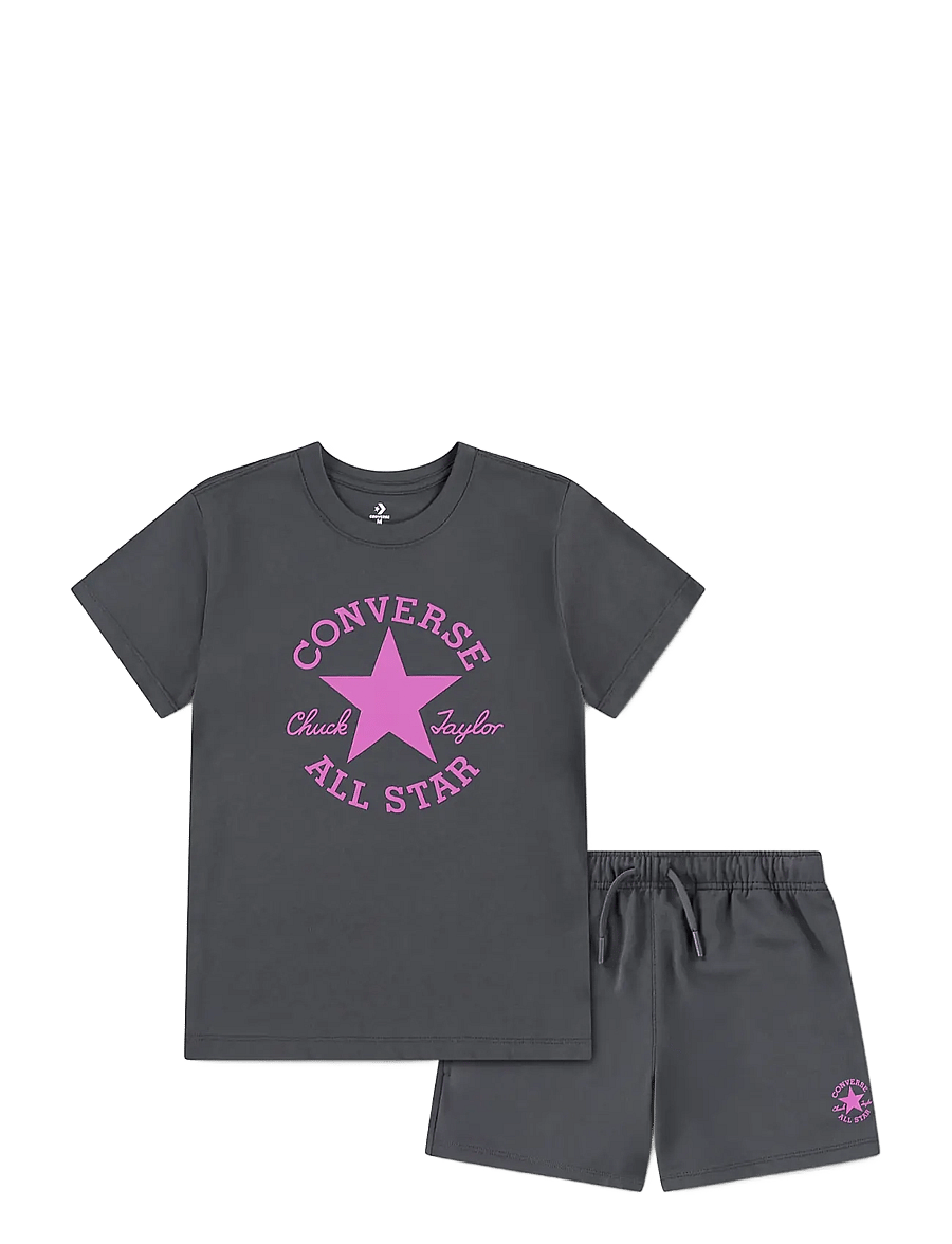 Converse - CNVG DCTP CLASSIC TEE & SHORT - 2-teilige sets - purple - 0