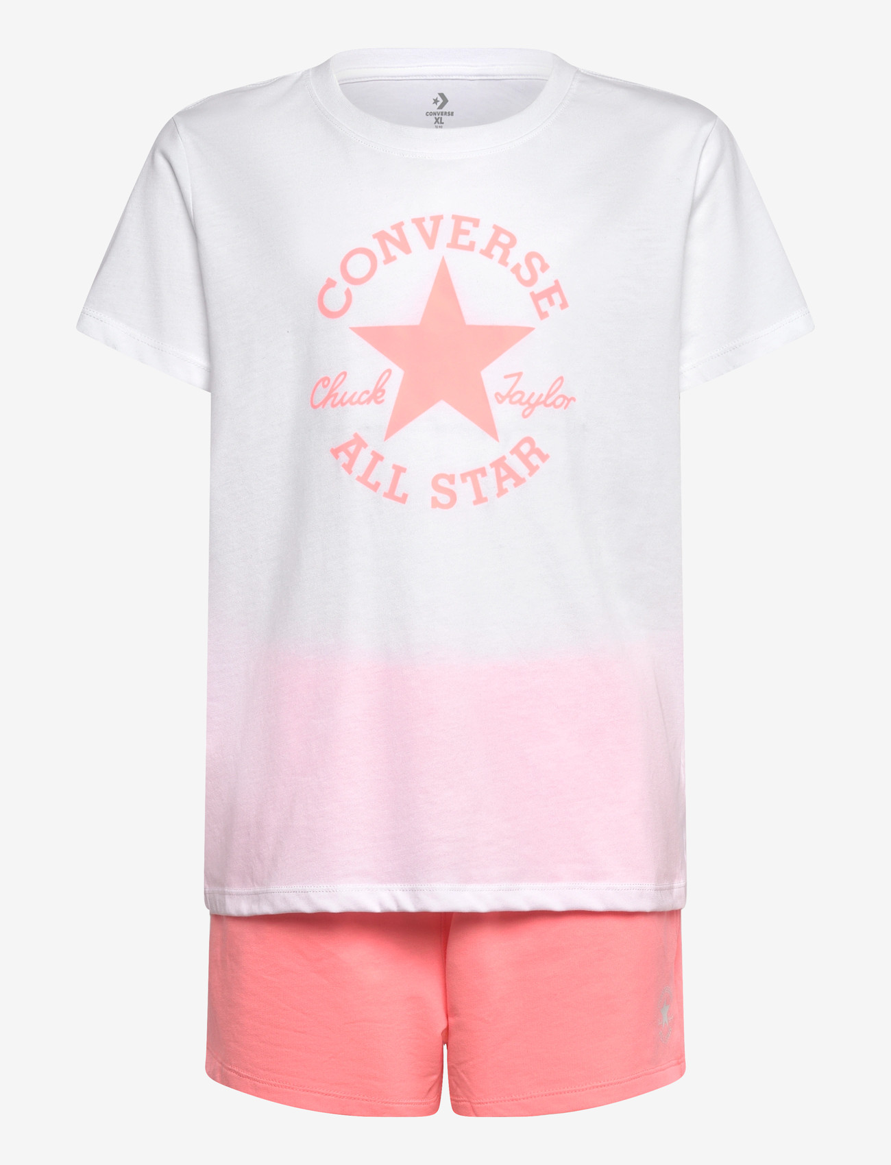 Converse - CNVG DCTP CLASSIC TEE & SHORT - matchende sæt - red - 0