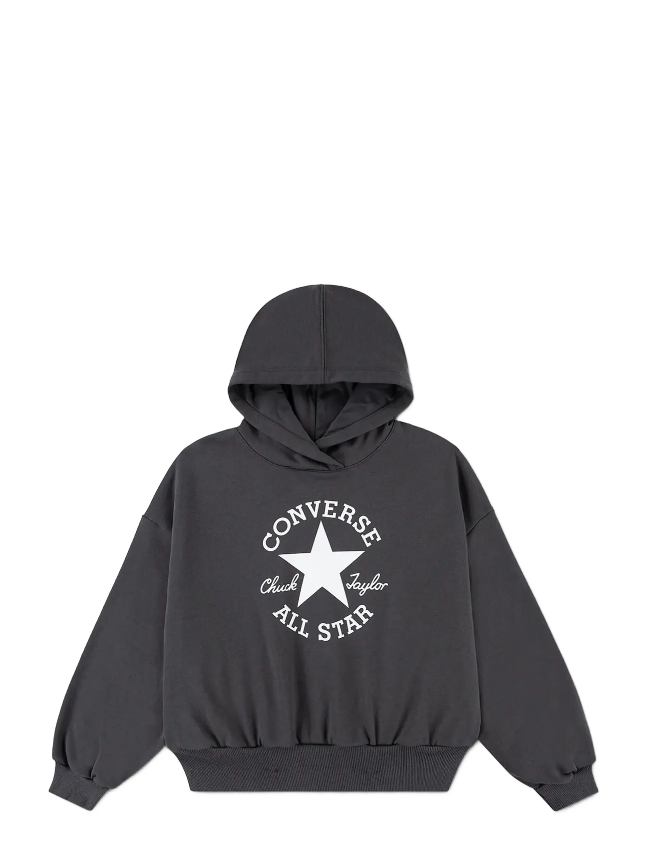 CONVERSE Pull-Over Hoody Grau - 146/164 - Kinder