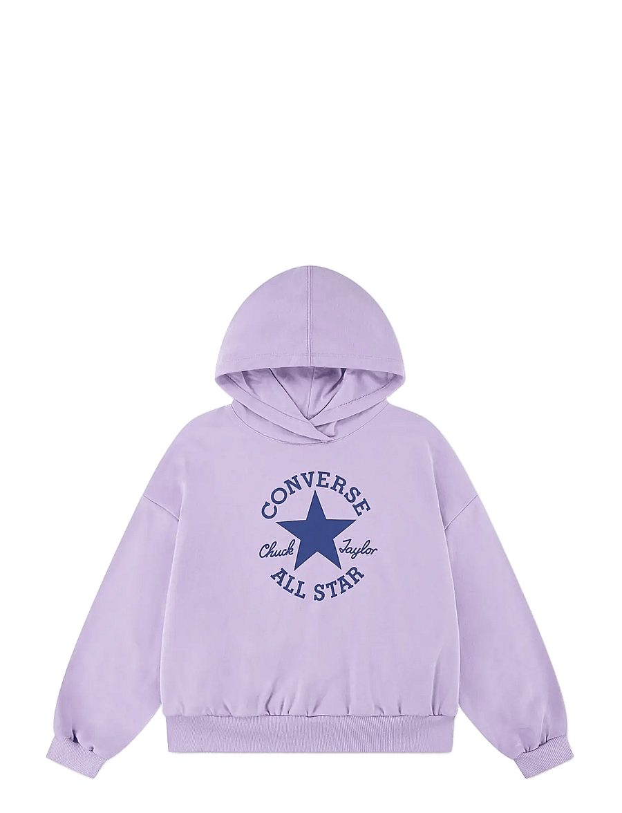 Converse - PULL-OVER HOODY - kapuutsiga dressipluusid - lavender latte - 1