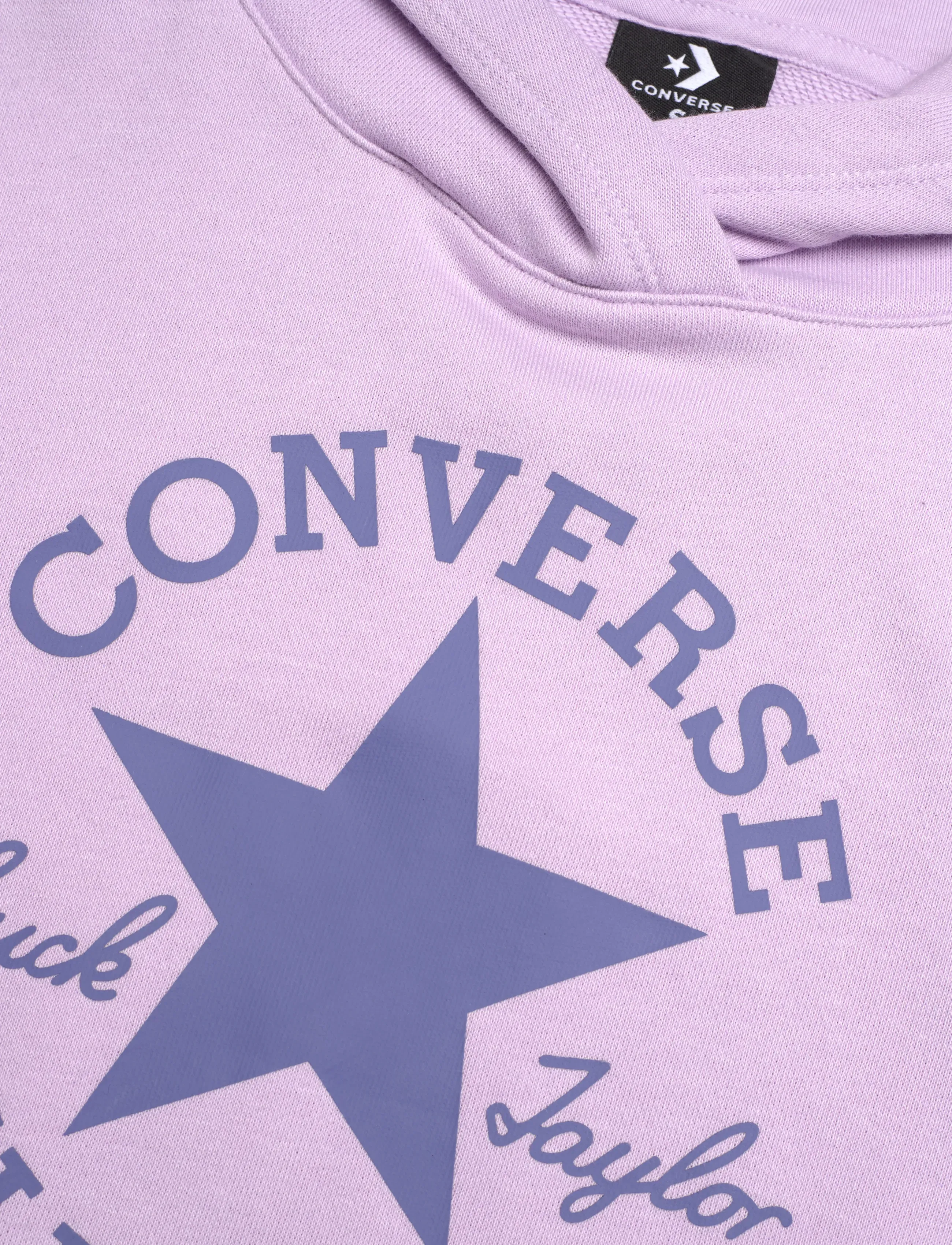 Converse - PULL-OVER HOODY - kapuzenpullover - lavender latte - 2