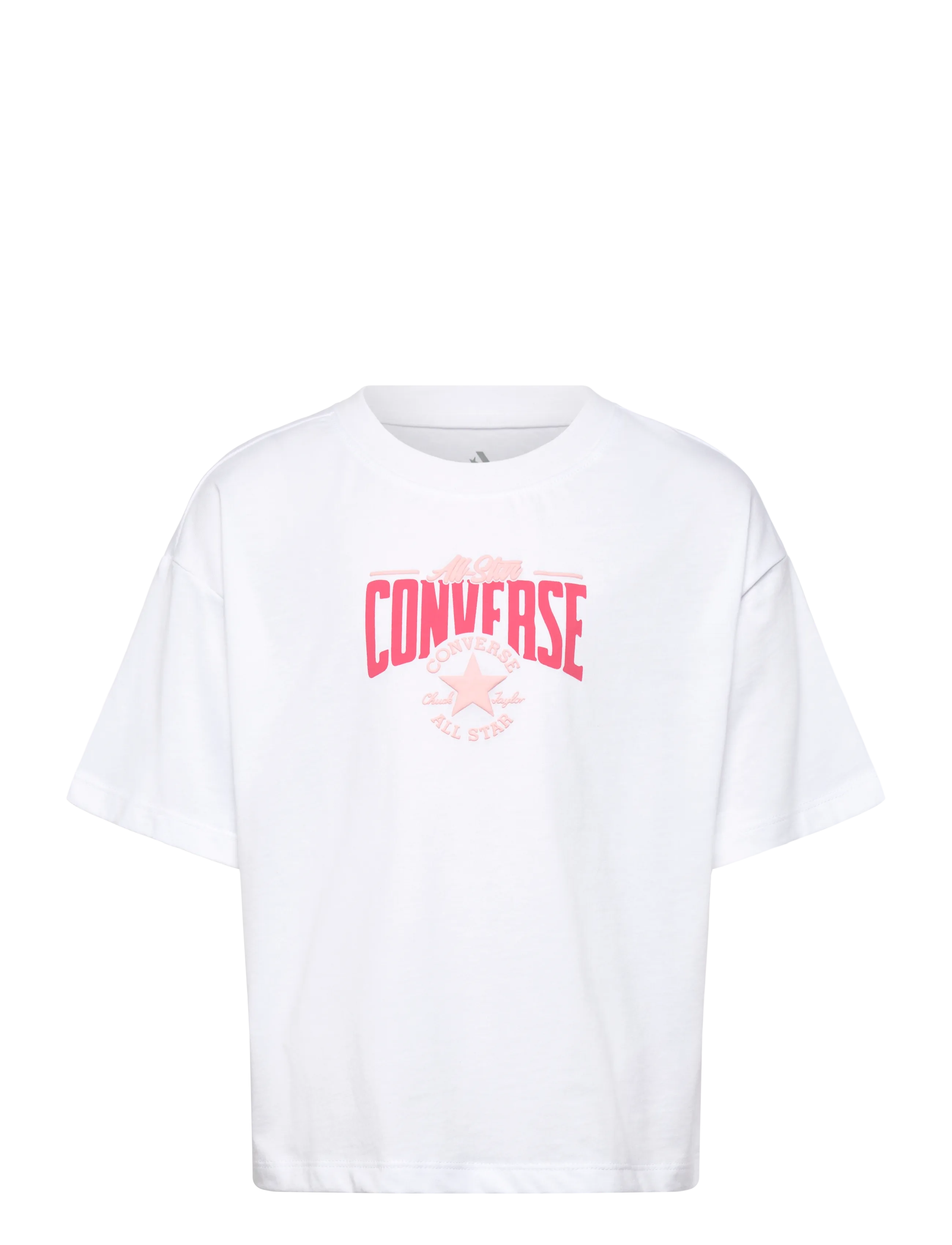 Converse CNVG MULTI HIT GFX BOXY TEE - Overdele - WHITE / white