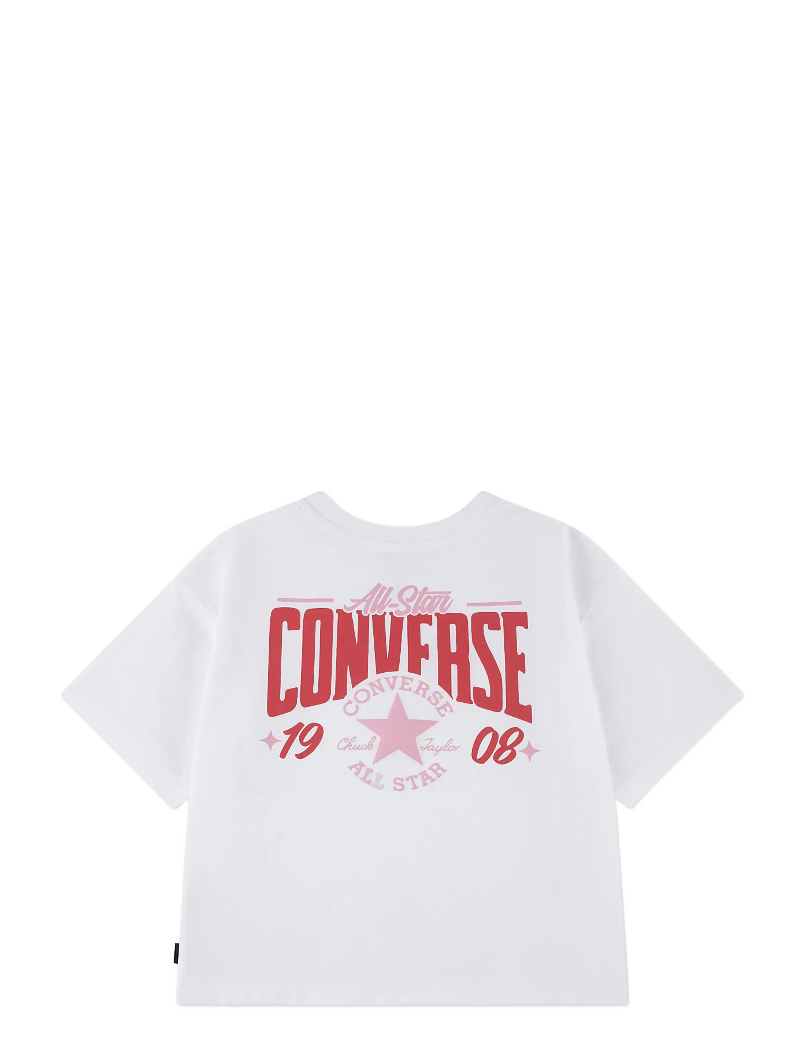 Converse - CNVG MULTI HIT GFX BOXY TEE - sportieve tops - white - 1