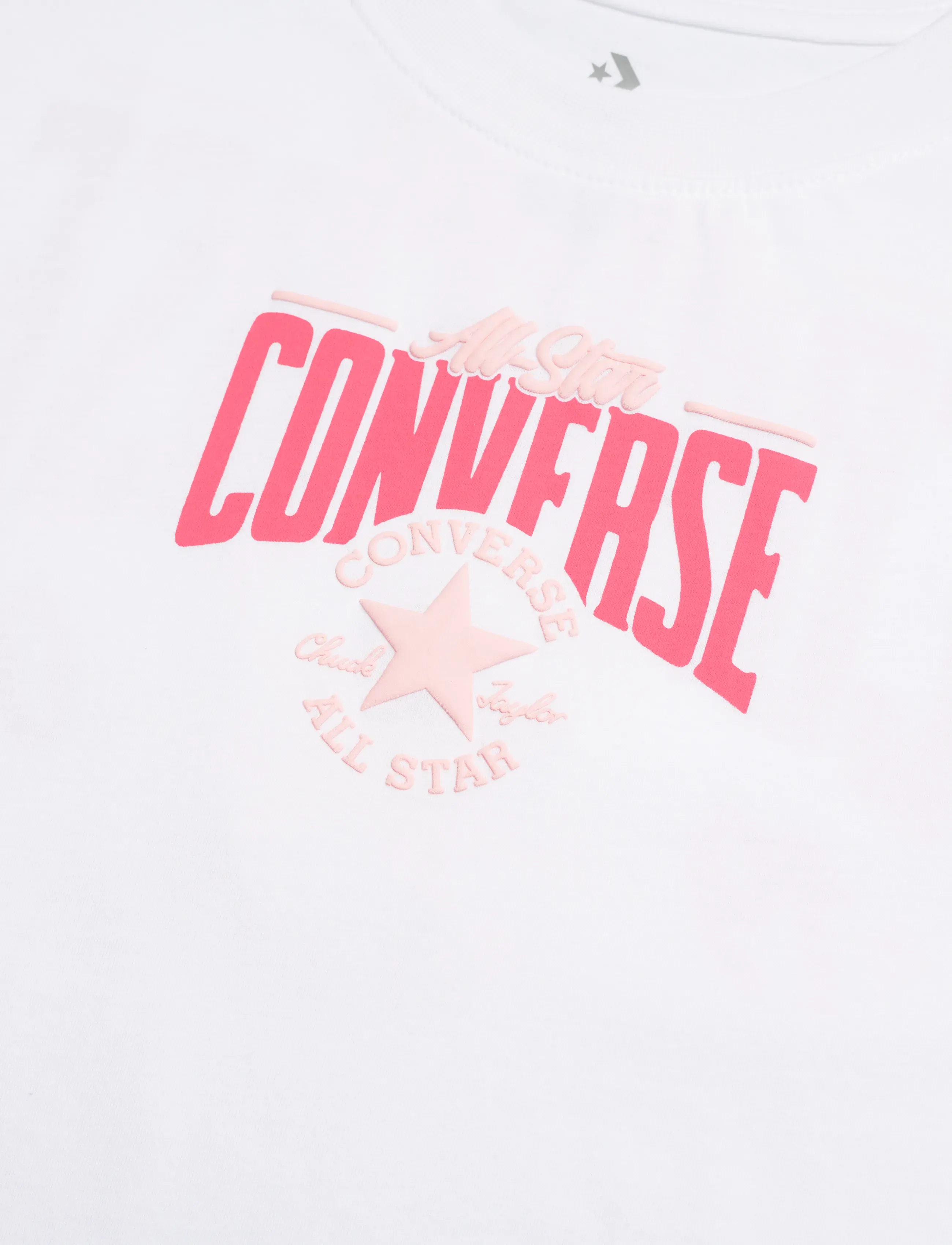 Converse - CNVG MULTI HIT GFX BOXY TEE - sports tops - white - 2