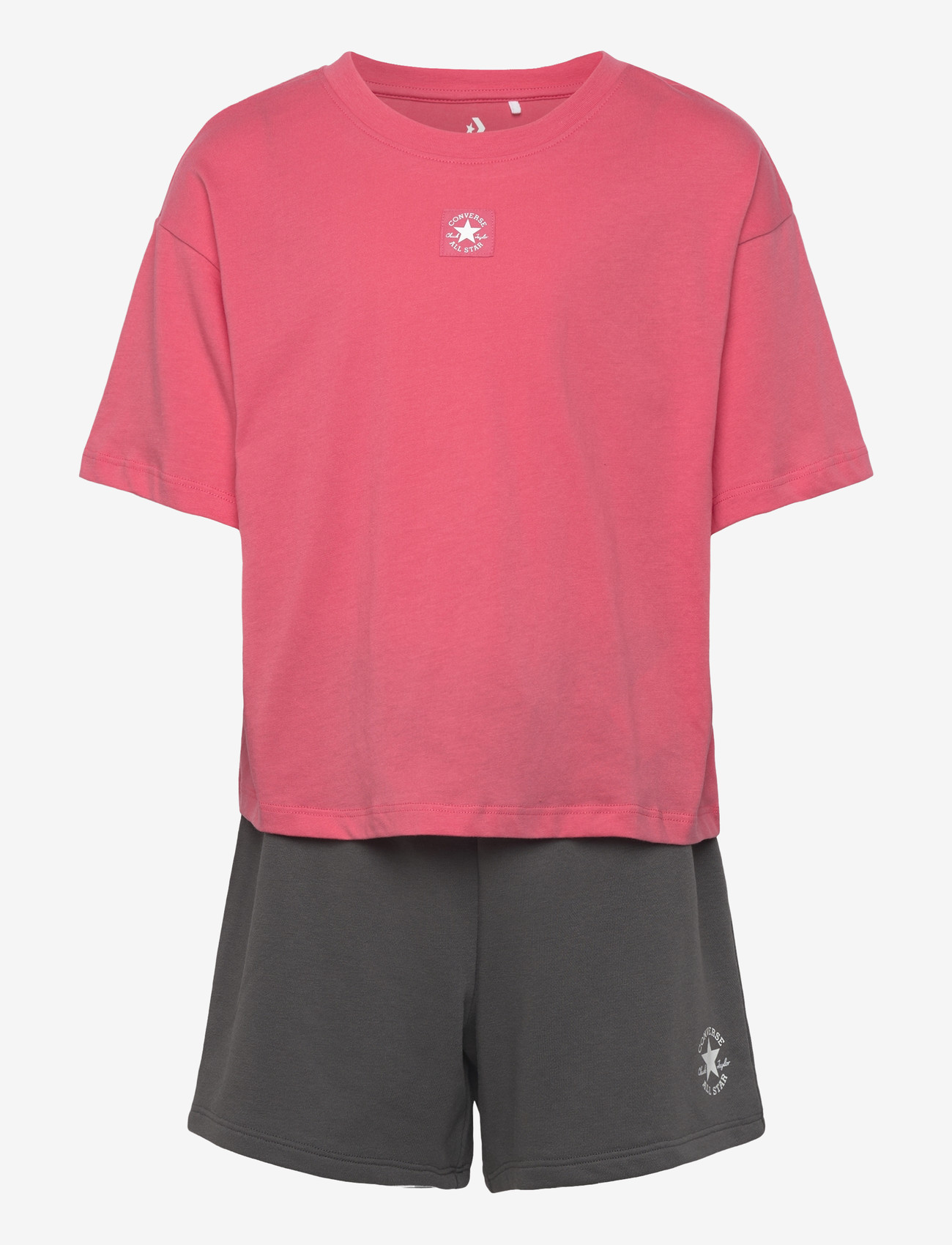 Converse - CNVG BOXY TEE AND SHORT SET - 2-piece sets - black - 0