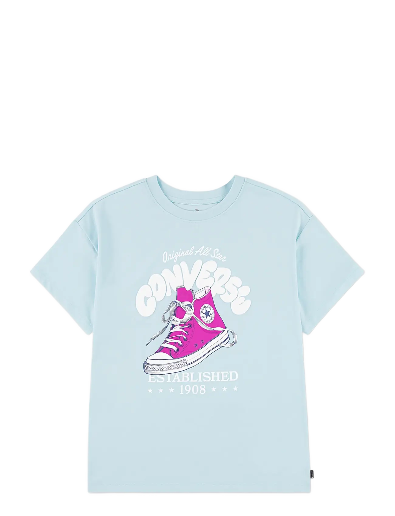 Converse CNVG SNEAKER GRAPHIC BF TEE - Vaata kõiki - GREY / blue