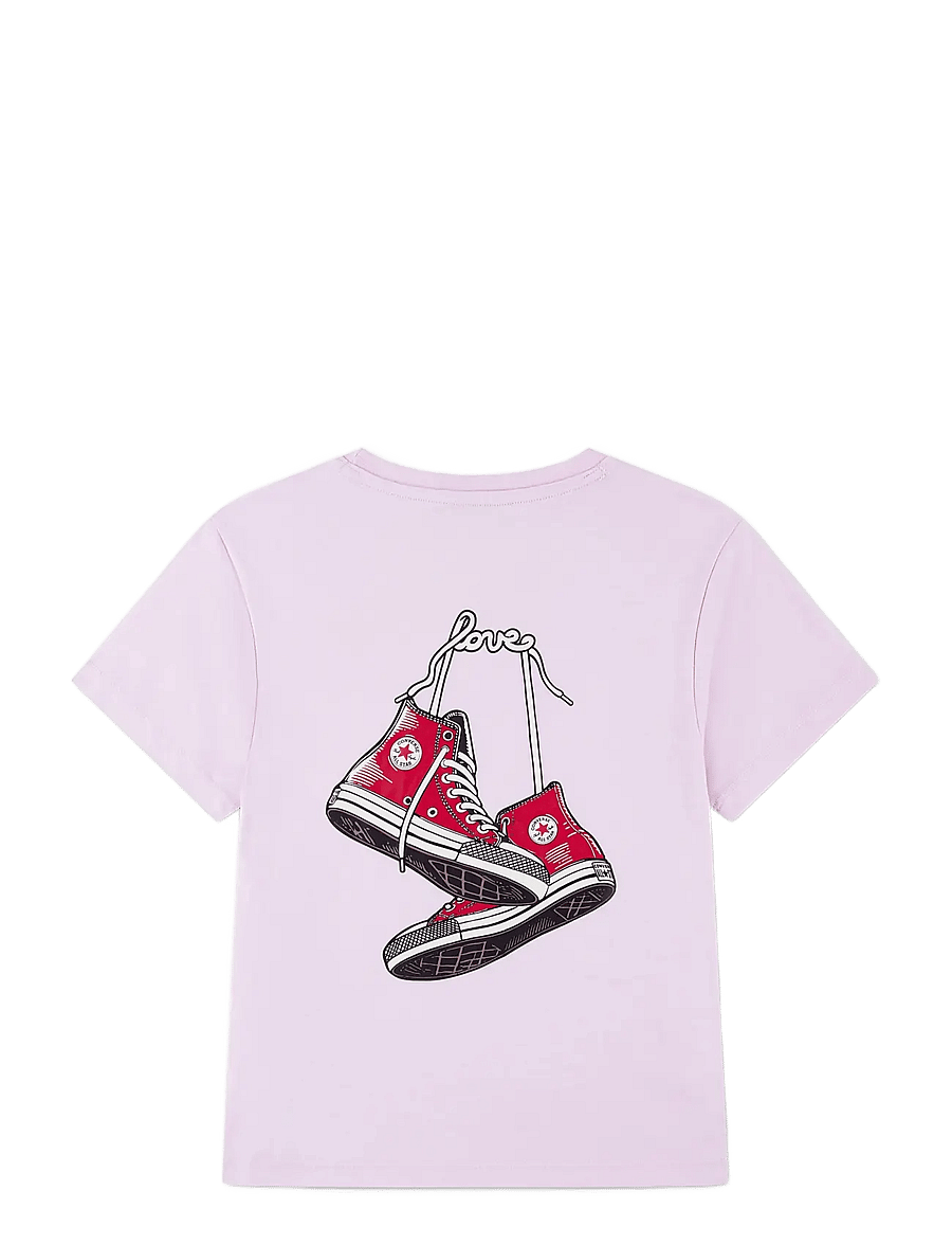 Converse - S/S TEE - kortærmede t-shirts - new found bloom - 1