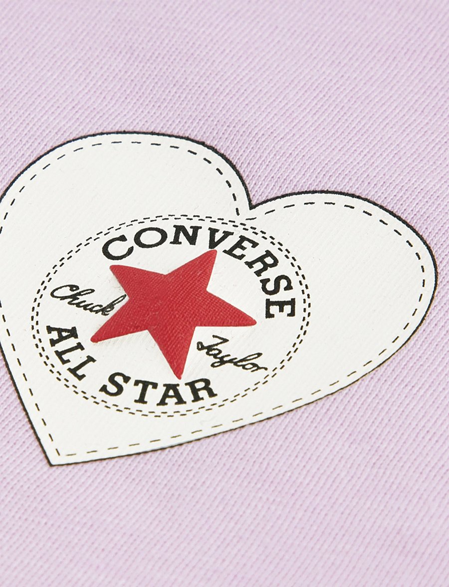 Converse - S/S TEE - kortærmede t-shirts - new found bloom - 2