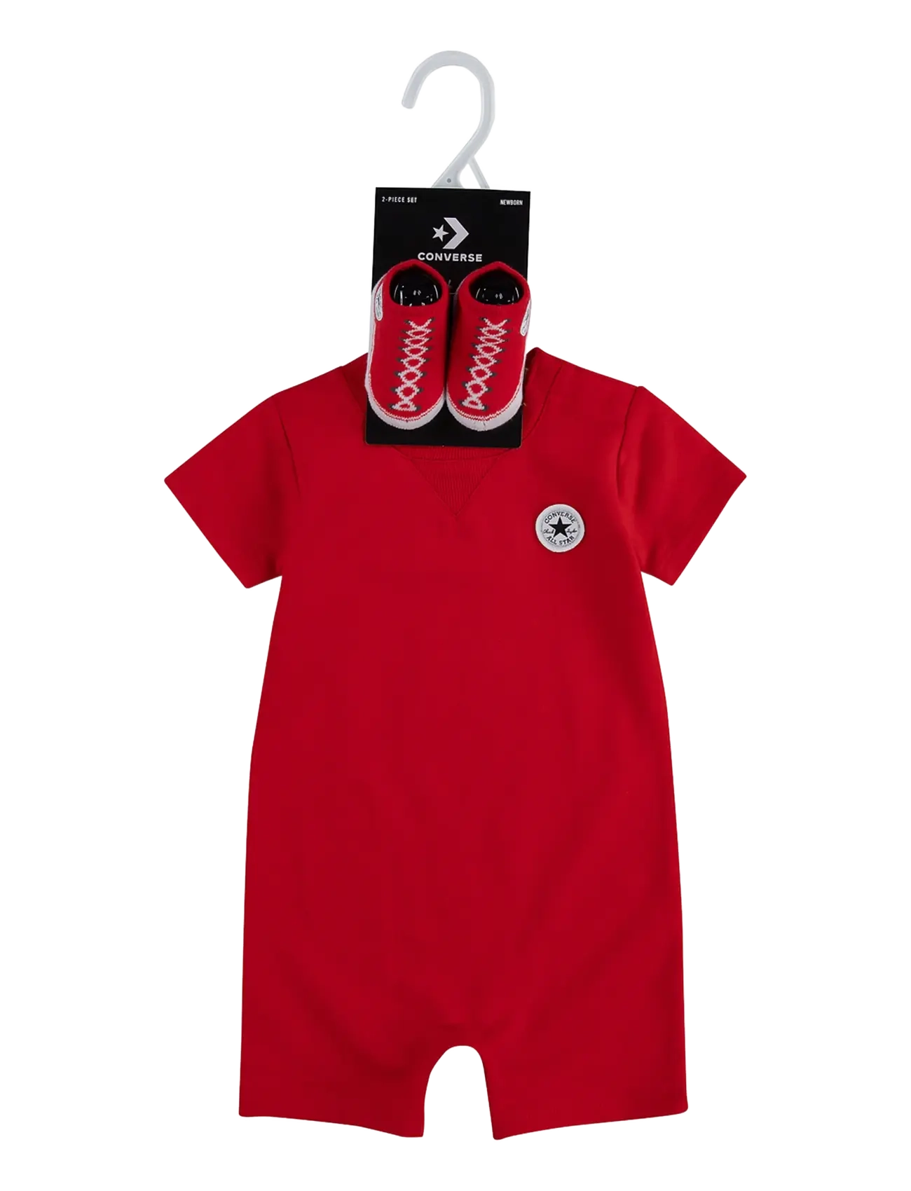 Converse - RM-ROMPER + ATTACHMENT - kortærmede heldragter - university red - 2