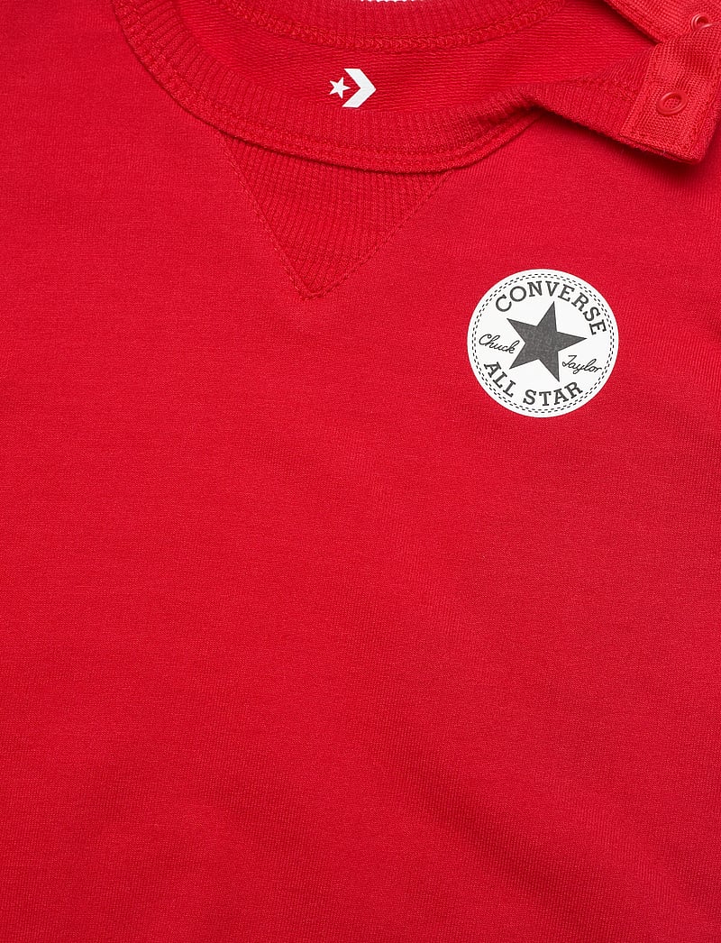 Converse - RM-ROMPER + ATTACHMENT - kortærmede heldragter - university red - 2