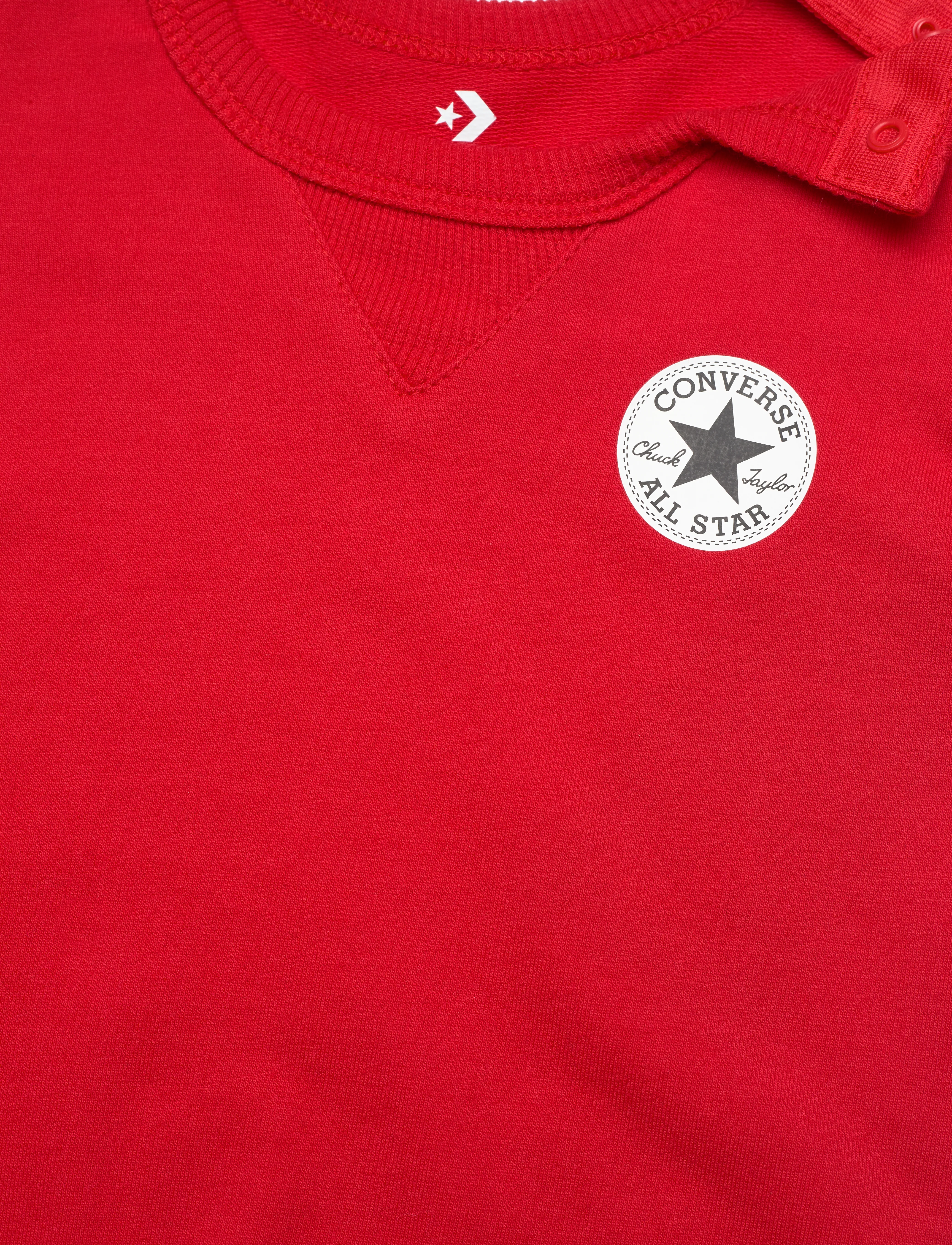 Converse - RM-ROMPER + ATTACHMENT - kortærmede heldragter - university red - 2