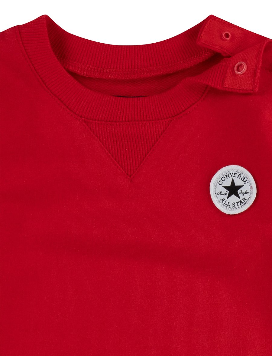 Converse - RM-ROMPER + ATTACHMENT - kortærmede heldragter - university red - 4