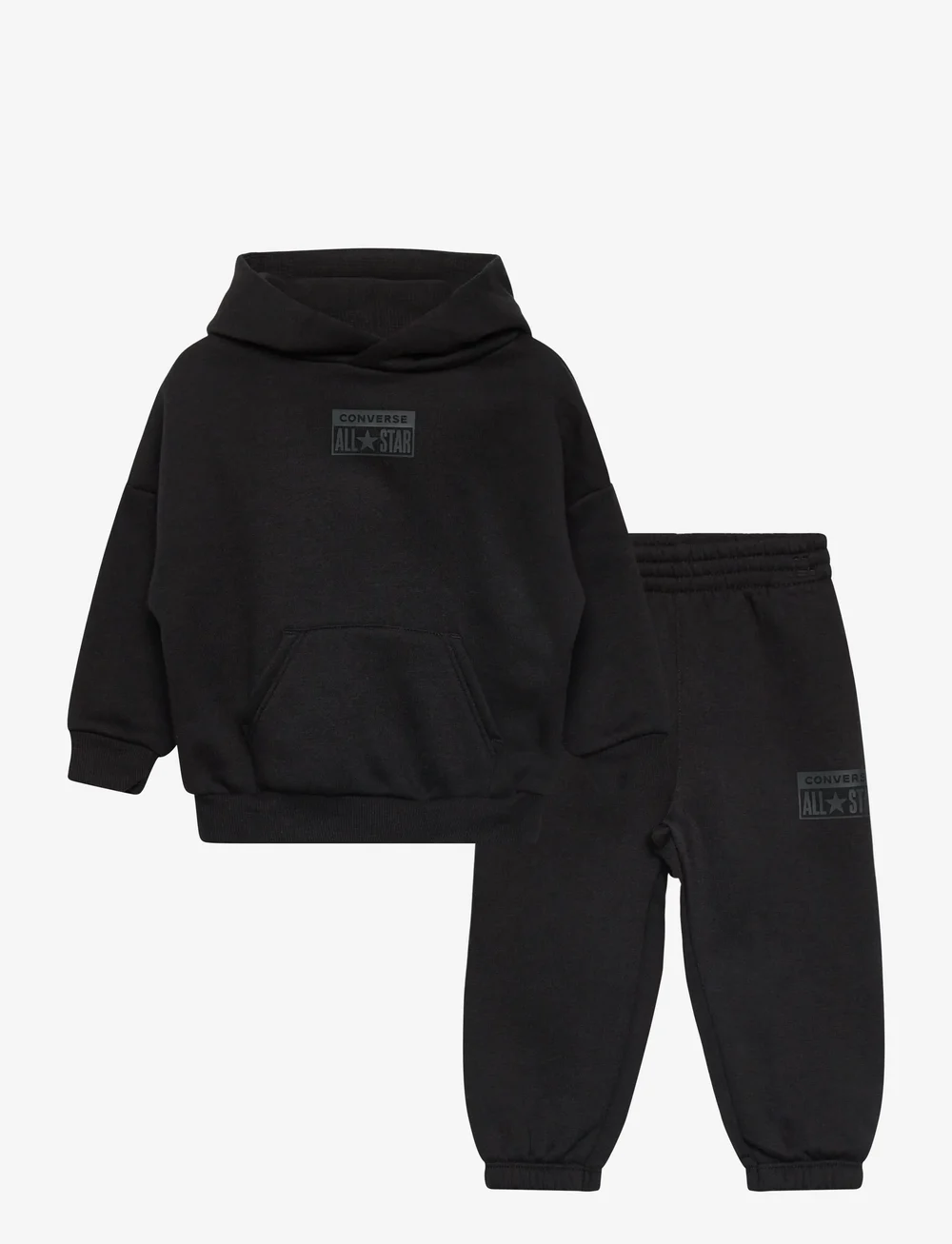 Converse - F8-FLEECE PANT SET - trainingsanzug - black - 0
