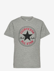 Converse - CORE CHUCK PATCH TEE - marškinėliai trumpomis rankovėmis - dk grey heather - 0