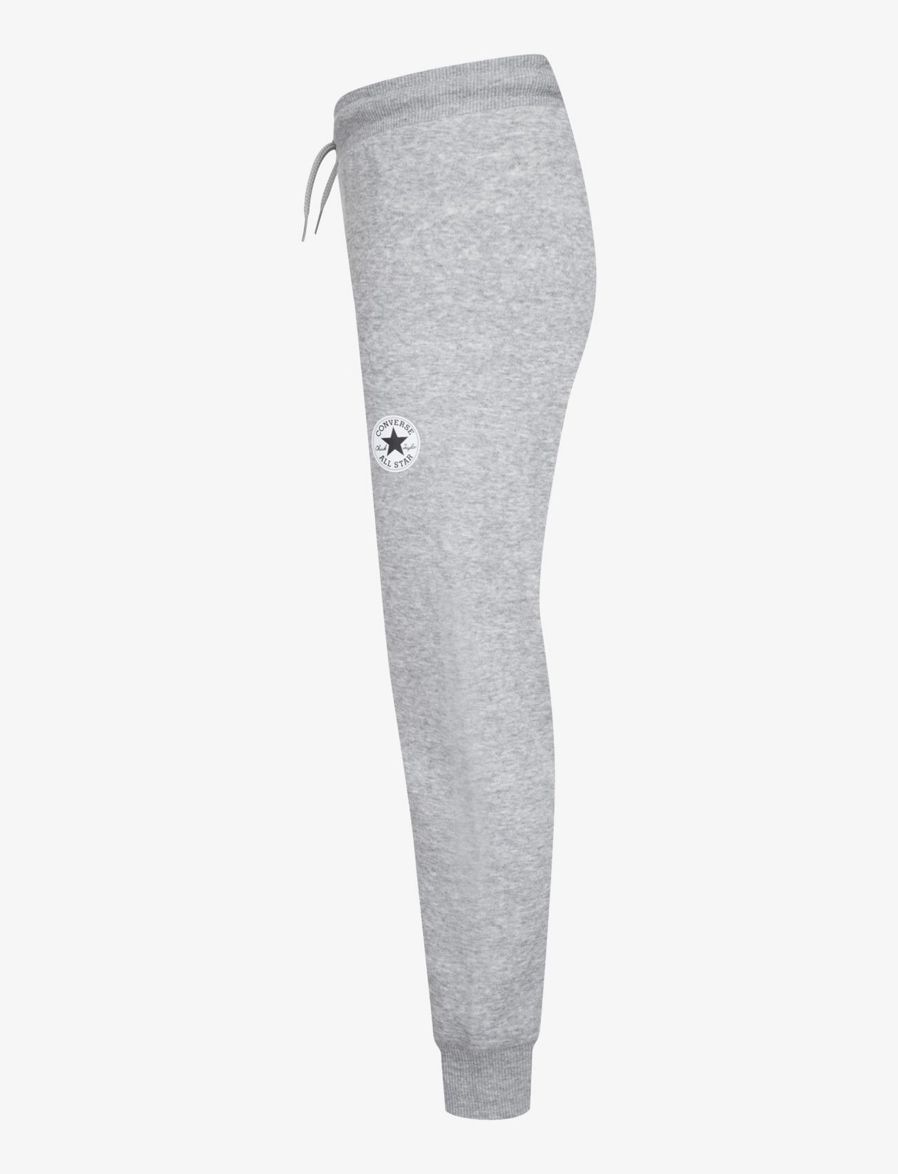Converse - FP-FLEECE/TERRY PANT - sweatpants - dk grey heather / black - 2