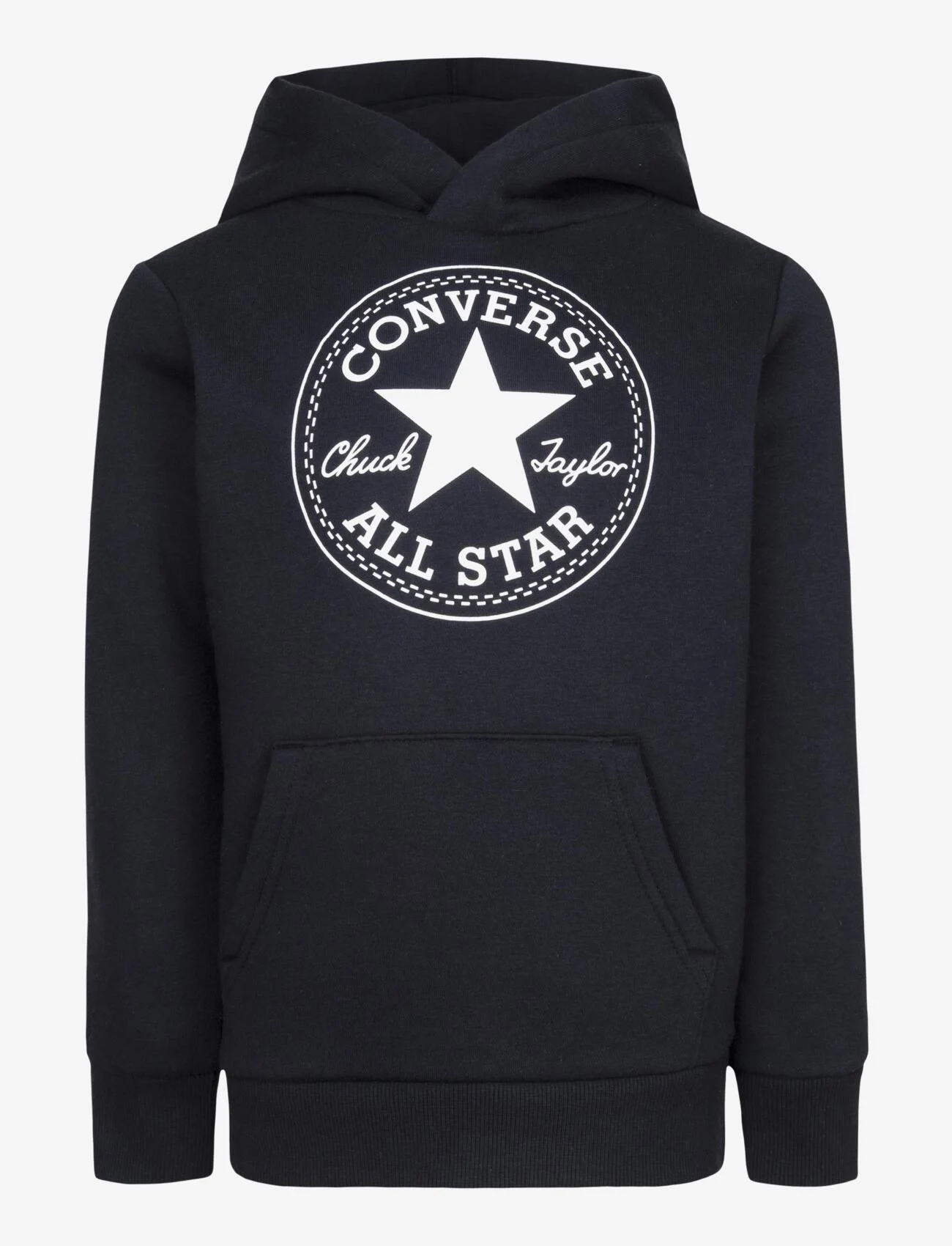 Converse - CNVB FLEECE CTP CORE PO HOODIE / CNVB FLEECE CTP CORE PO HOO - džemperi ar kapuci - black - 0
