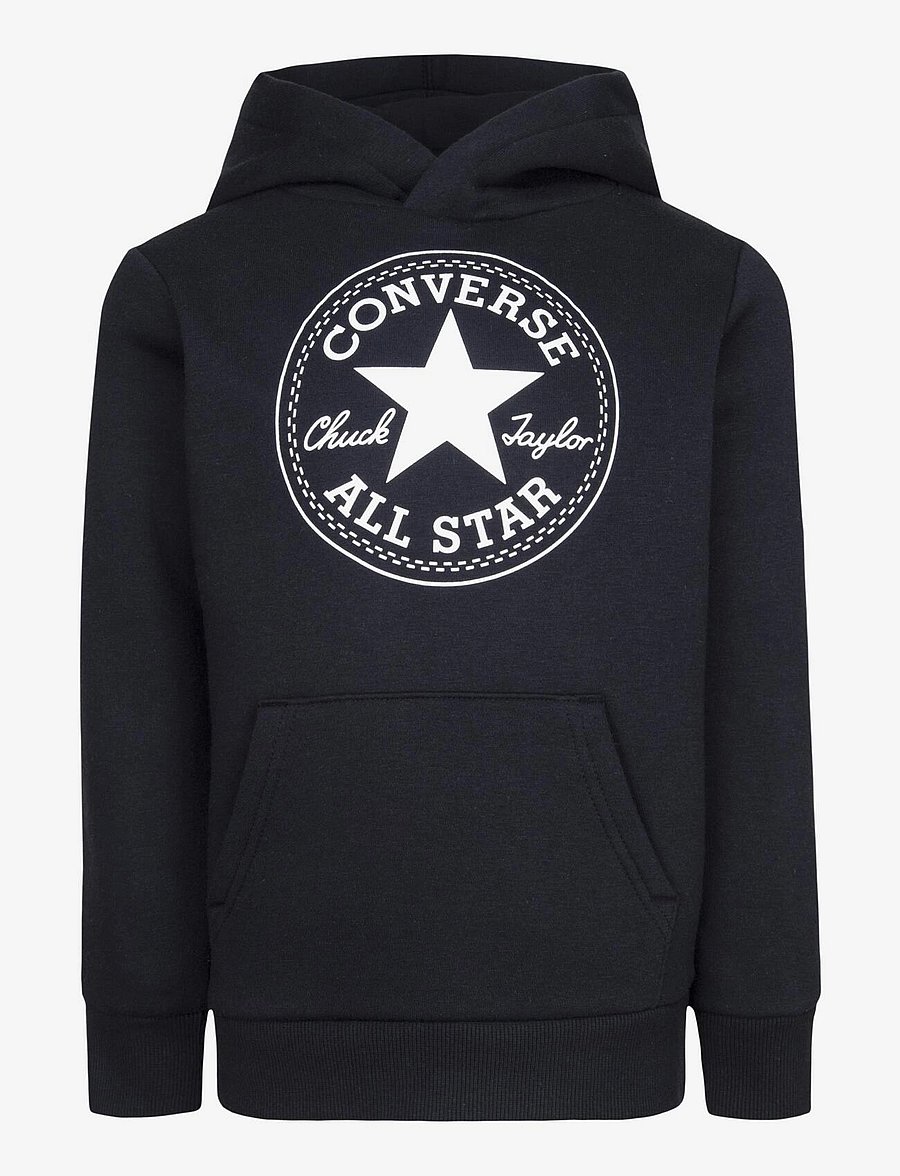 Converse - PO-PULL-OVER HOODY - pulls a capuche - black - 0