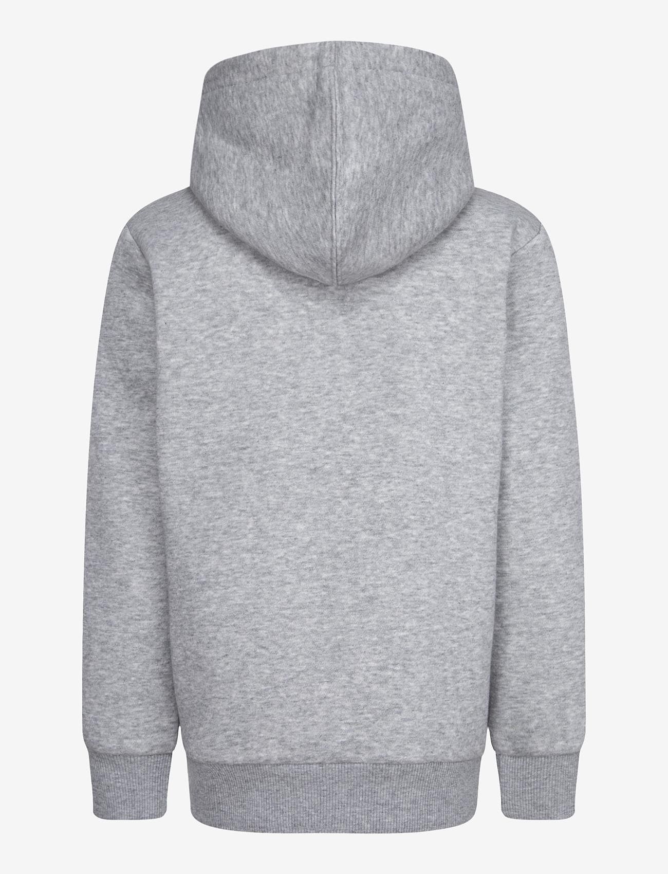 Converse - PO-PULL-OVER HOODY - hættetrøjer - dk grey heather - 1