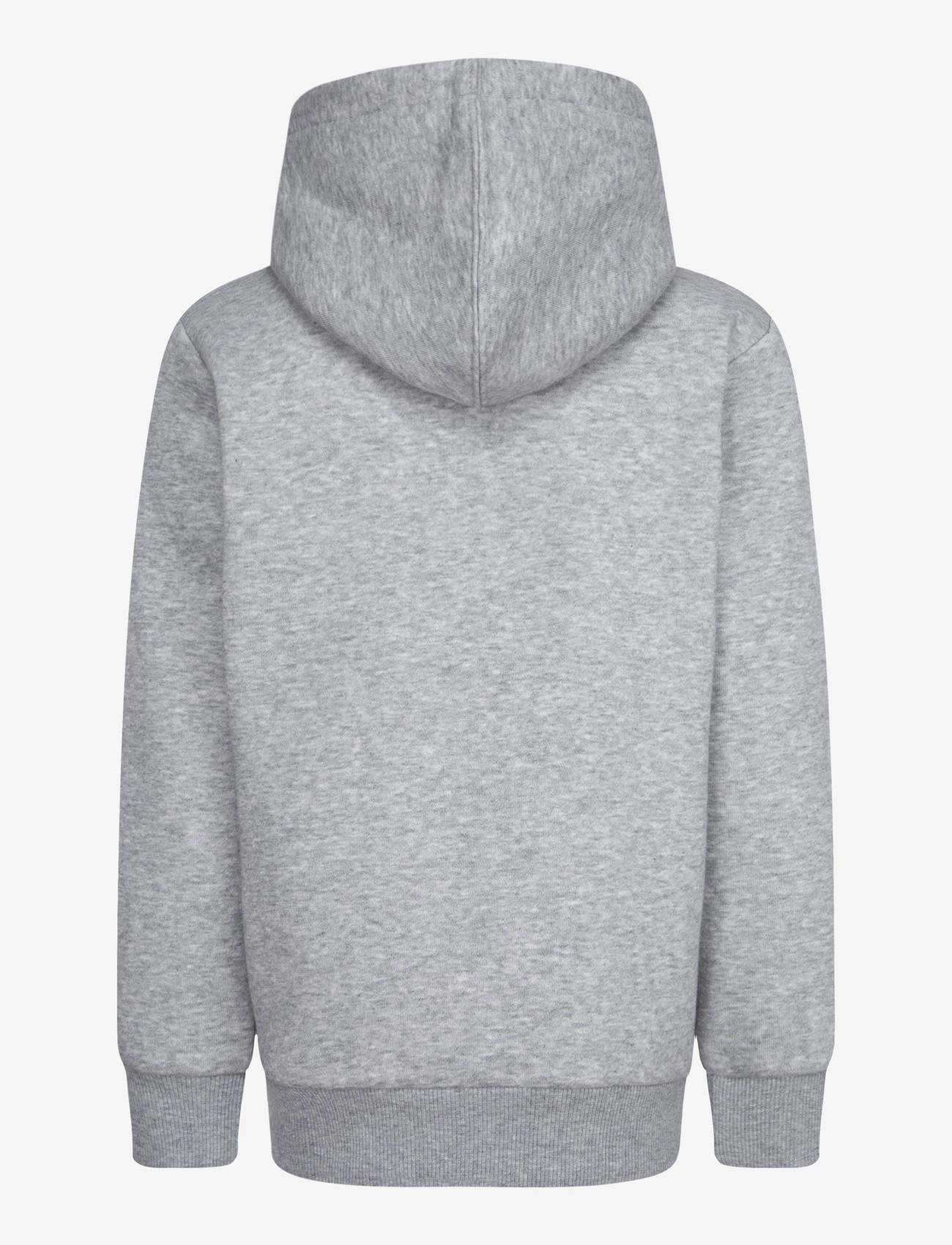 Converse - PO-PULL-OVER HOODY - hættetrøjer - dk grey heather - 1