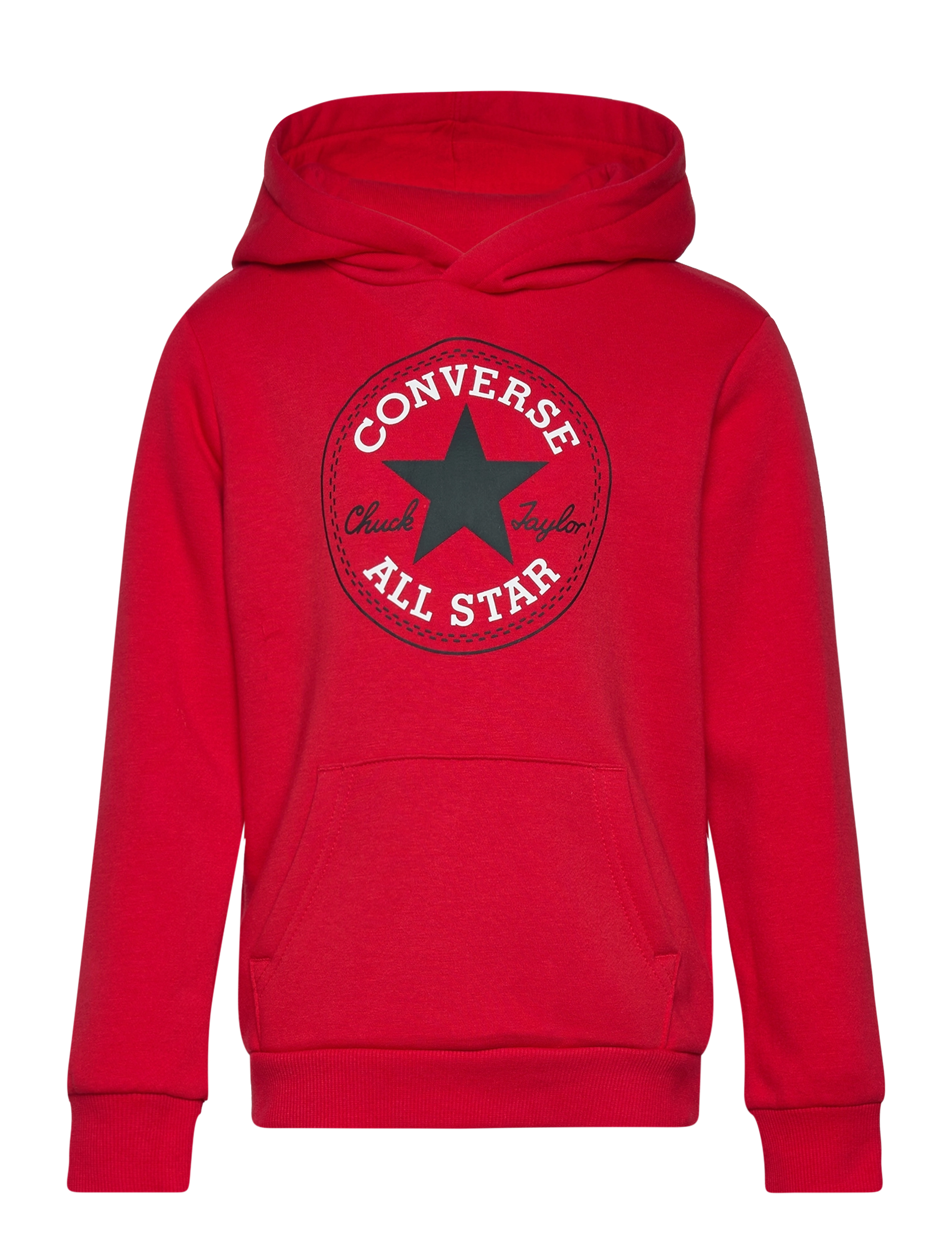 Converse PO-PULL-OVER HOODY - CONVERSE - UNIVERSITY RED / red