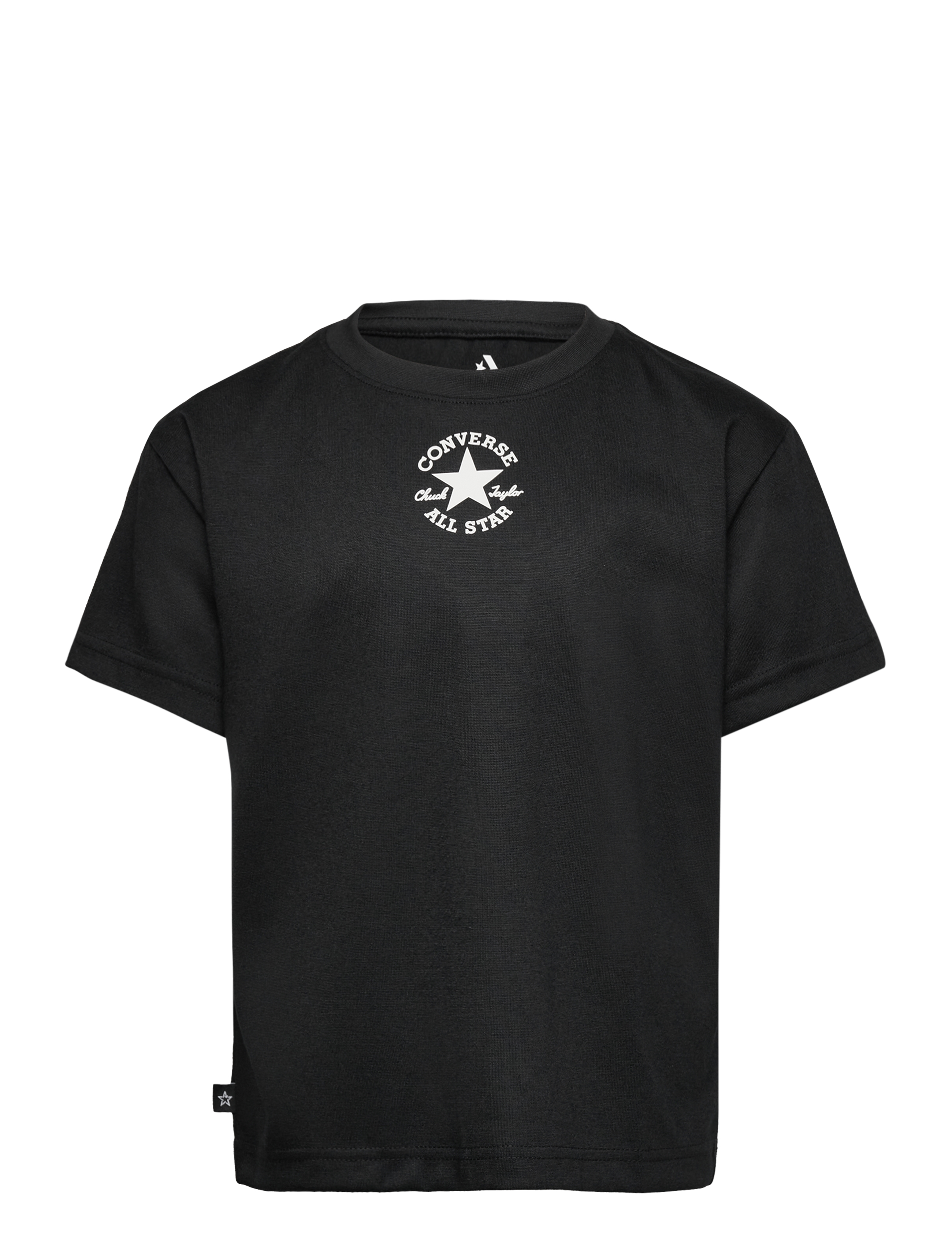Converse Cnvn Sustainable Core S/S Tee, 110/116, Black, T-Shirts > Kortærmede, Børn