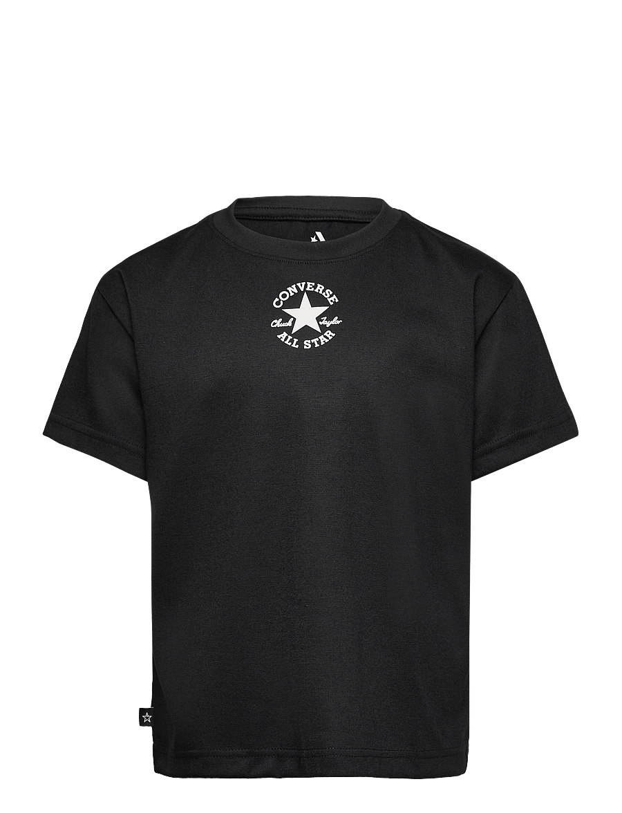 Converse - CNVN SUSTAINABLE CORE S/S TEE - kortærmede t-shirts - black - 0