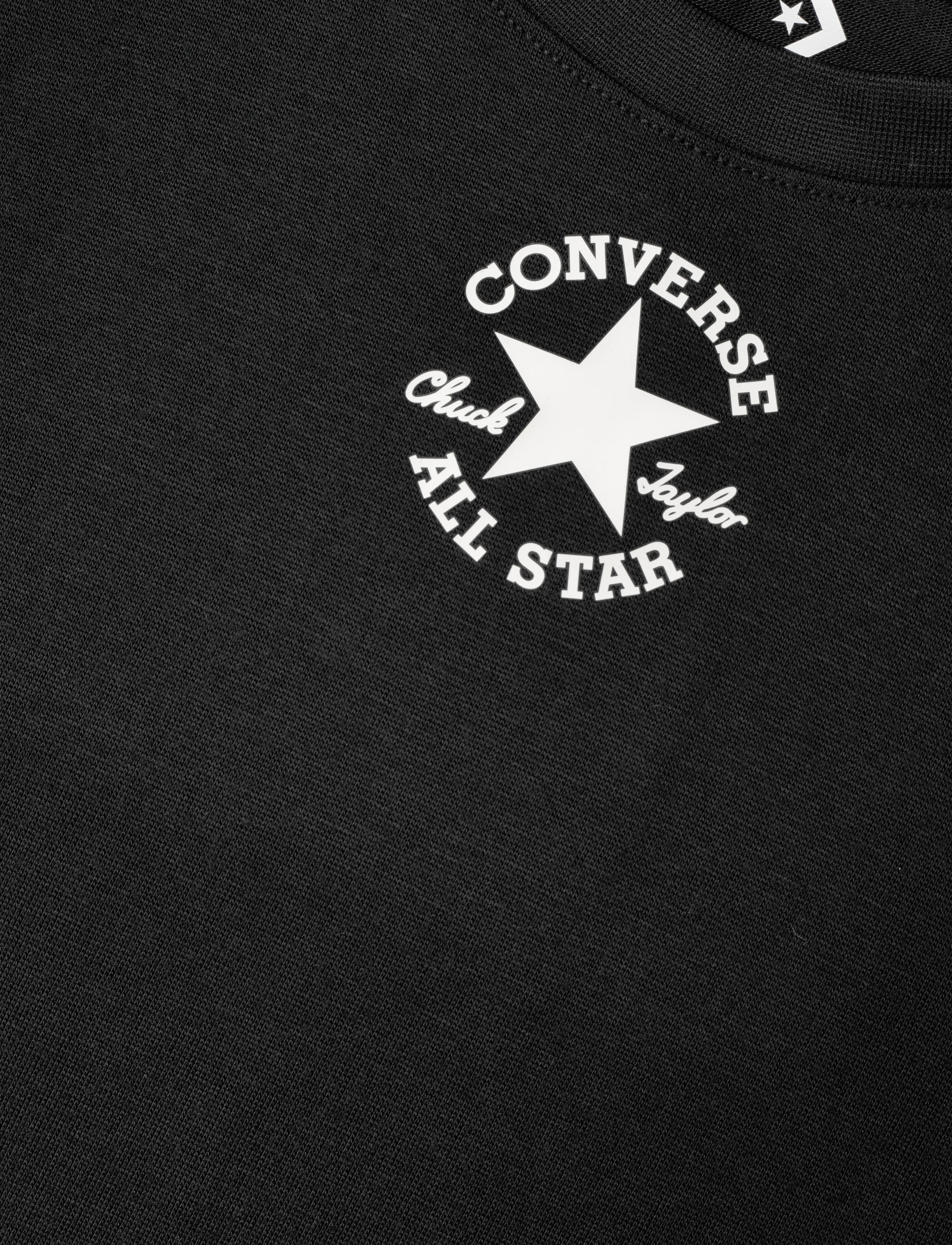 Converse - CNVN SUSTAINABLE CORE S/S TEE - short-sleeved t-shirts - black - 2