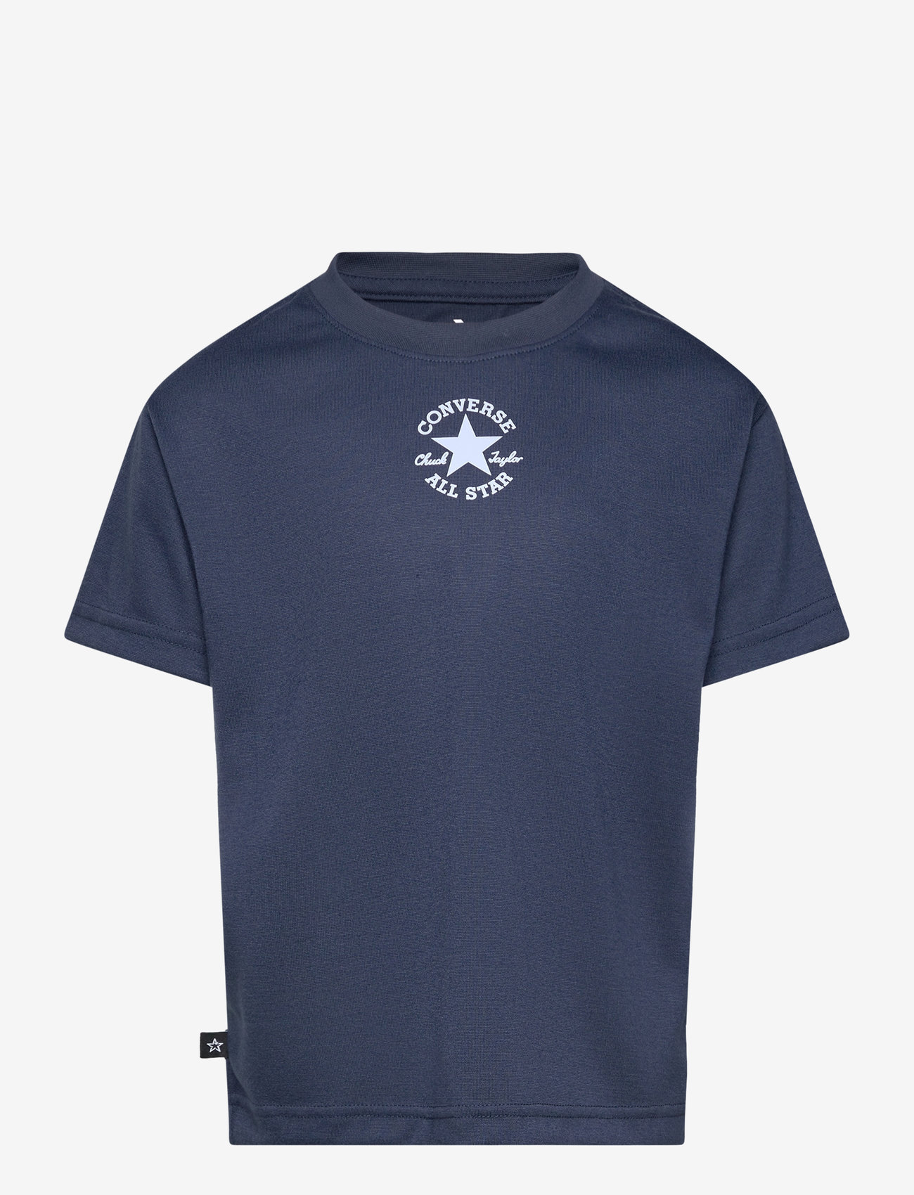 Converse - CNVN SUSTAINABLE CORE S/S TEE - kortærmede t-shirts - converse navy - 0