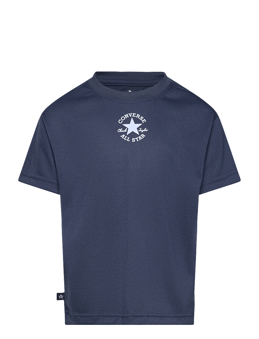 Converse - CNVN SUSTAINABLE CORE S/S TEE - lühikeste varrukatega t-särgid - converse navy - 0