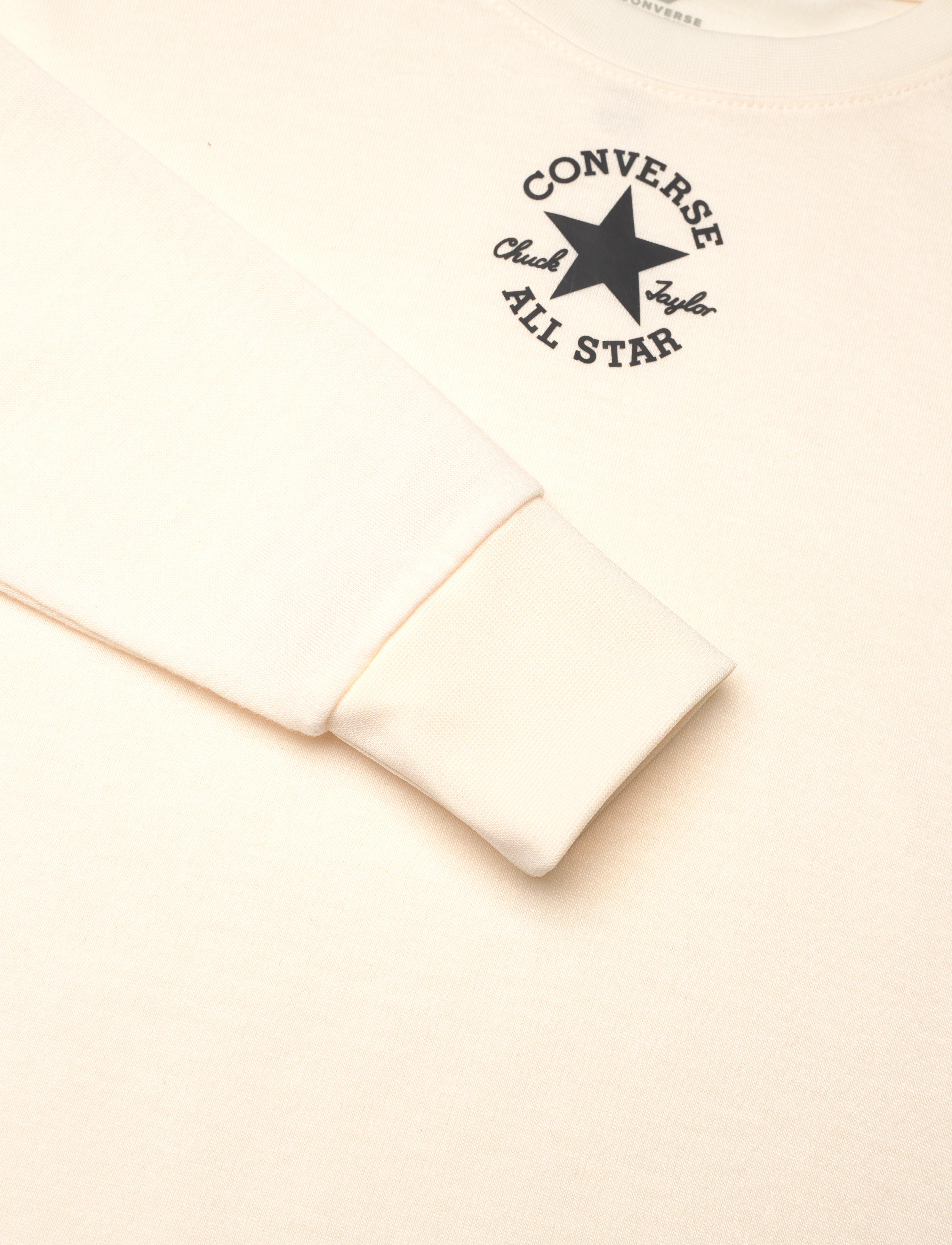 Converse - LK-L/S KNIT TOP - converse natural ivory - 2