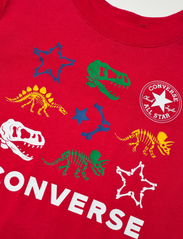 Converse - DINOS S/S TEE+JOGGER SET / DINOS S/S TEE+JOGGER SET - set med kortärmad t-shirt - dk grey heather - 5