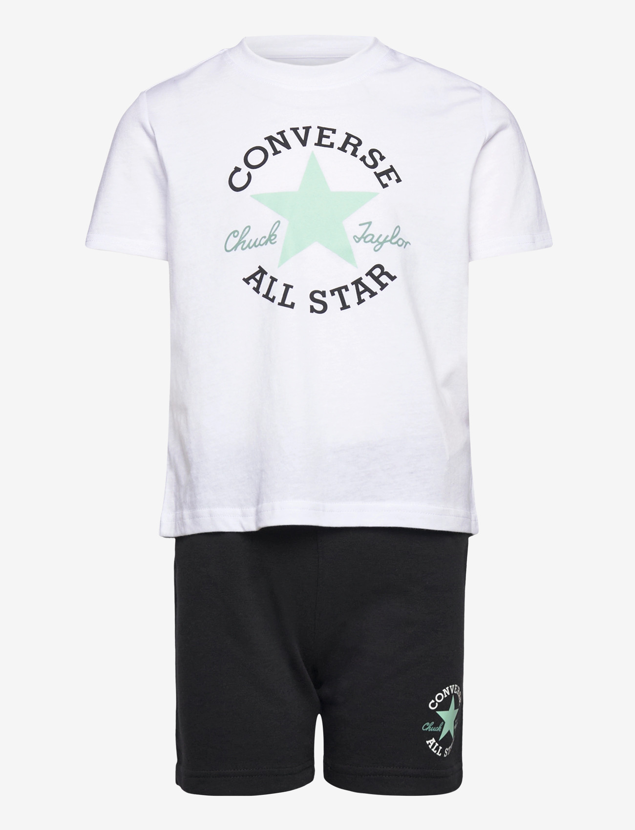 Converse - CNVB DISSECTED CTP GFX SHORT S - matchende sæt - black - 0