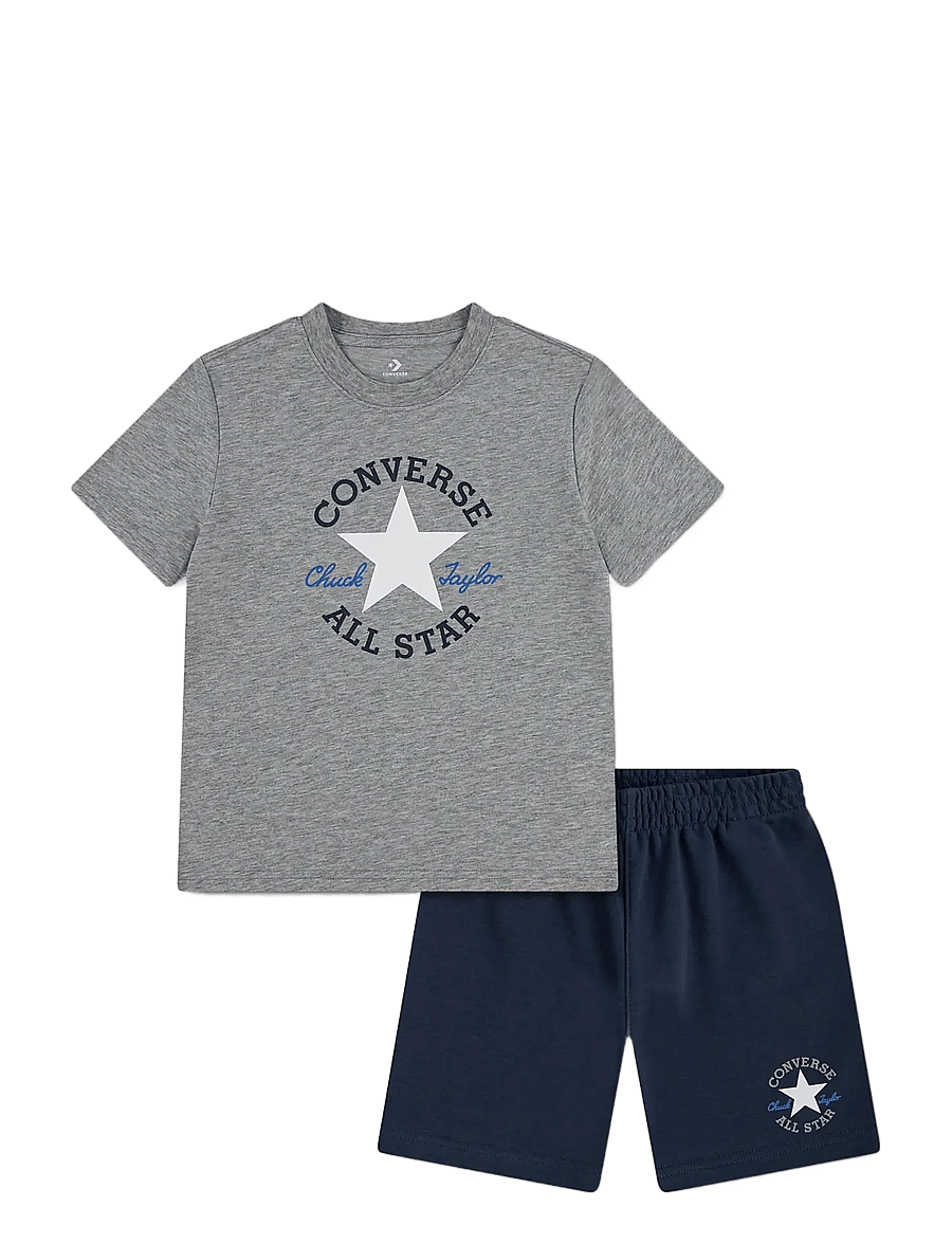 Converse - CNVB DISSECTED CTP GFX SHORT S - 2-delat set - blue - 0