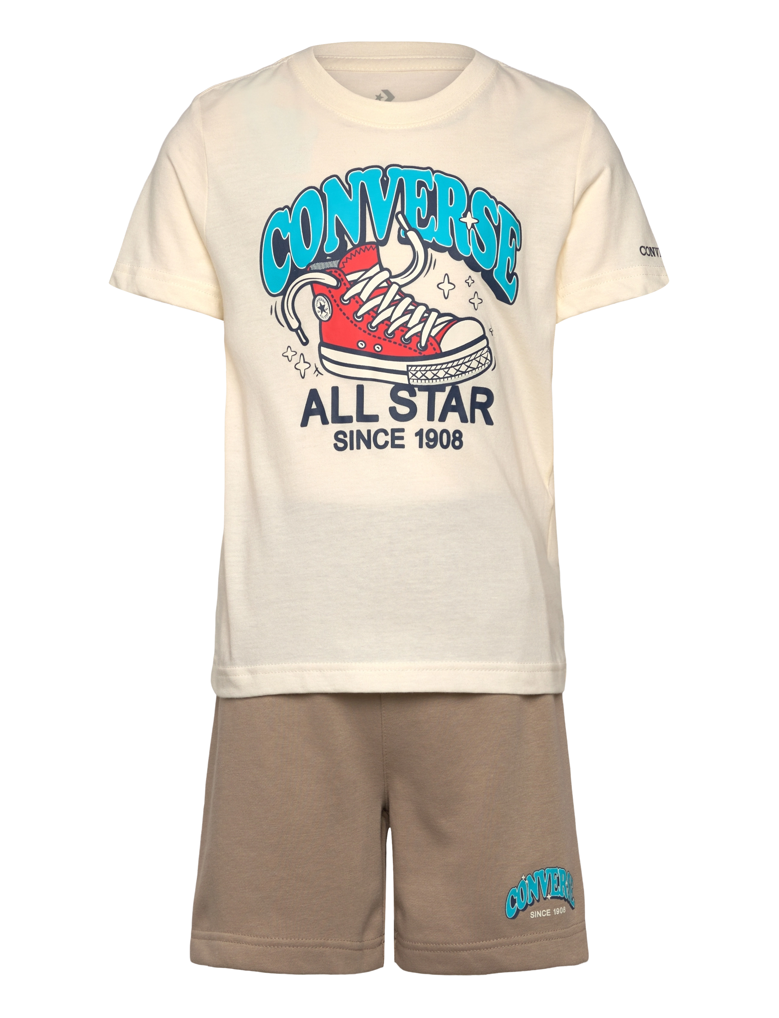 KS-KNIT SHORT SET - VINTAGE CARGO