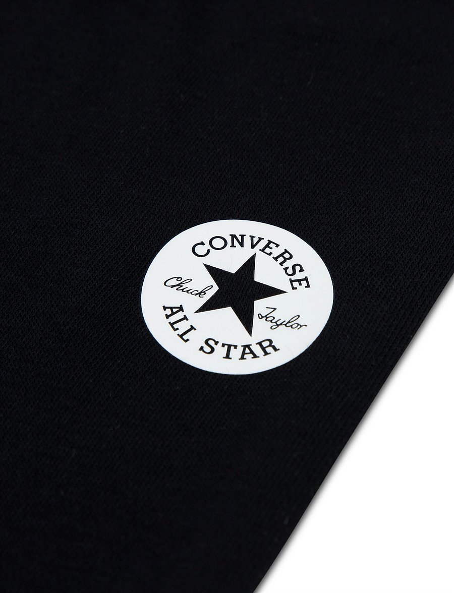 Converse - CNVB CHEST STRIPE W SNKR GFX P - spordidressid - black - 3