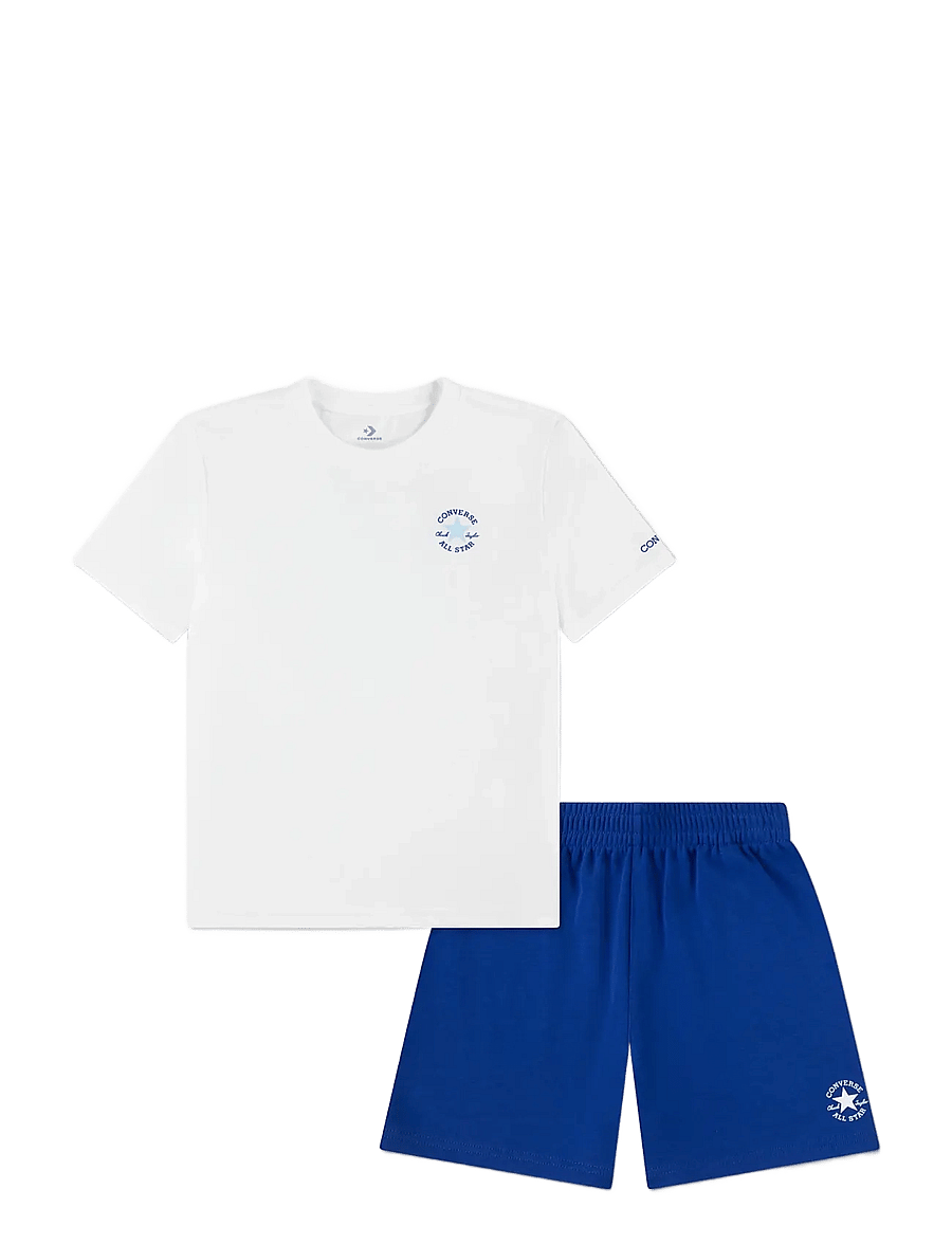 Converse - KNIT SHORT SET - 2-teilige sets - converse blue - 1