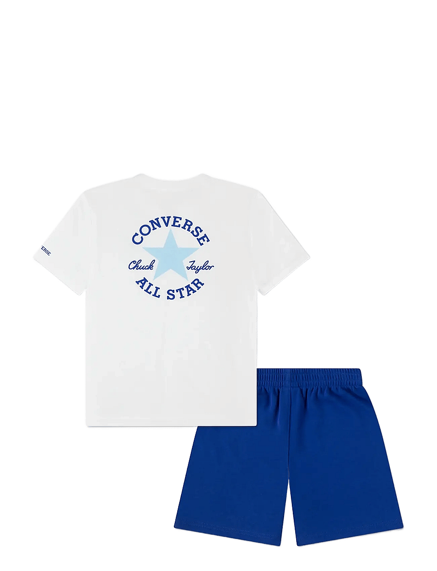 Converse - KNIT SHORT SET - 2-teilige sets - converse blue - 2