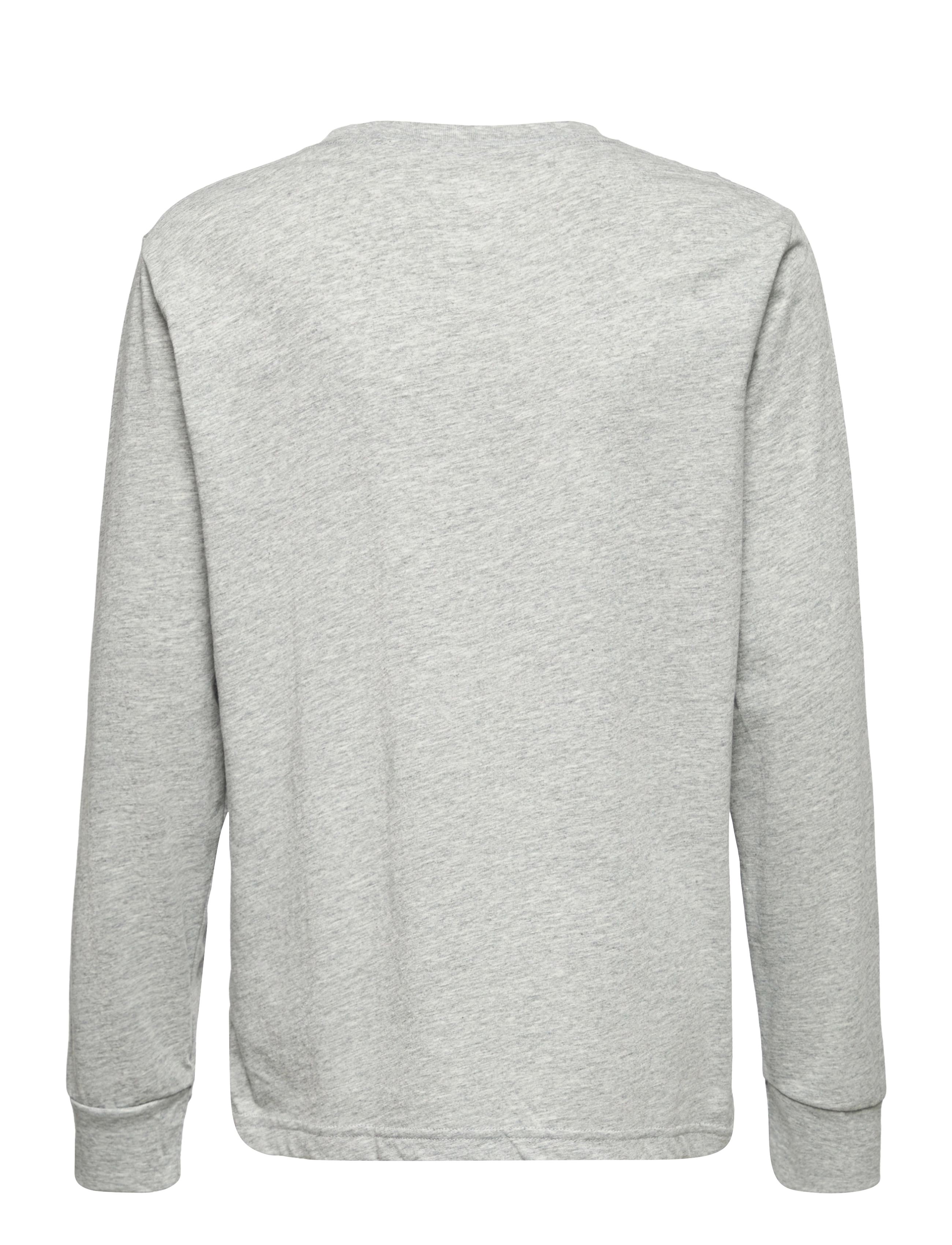 Converse - L/S TEE - dark grey heather - 1